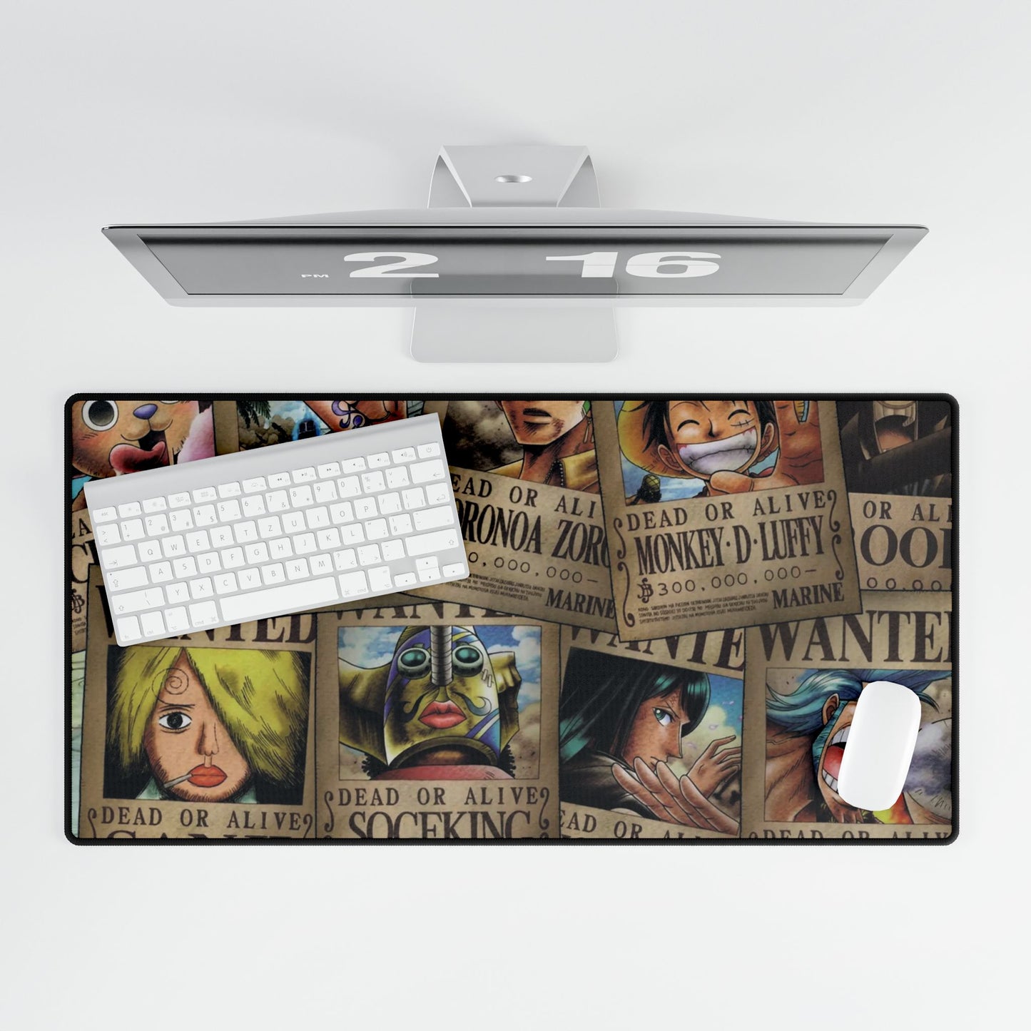 Monkey D. Luffy's crew wanted Mouse Pad