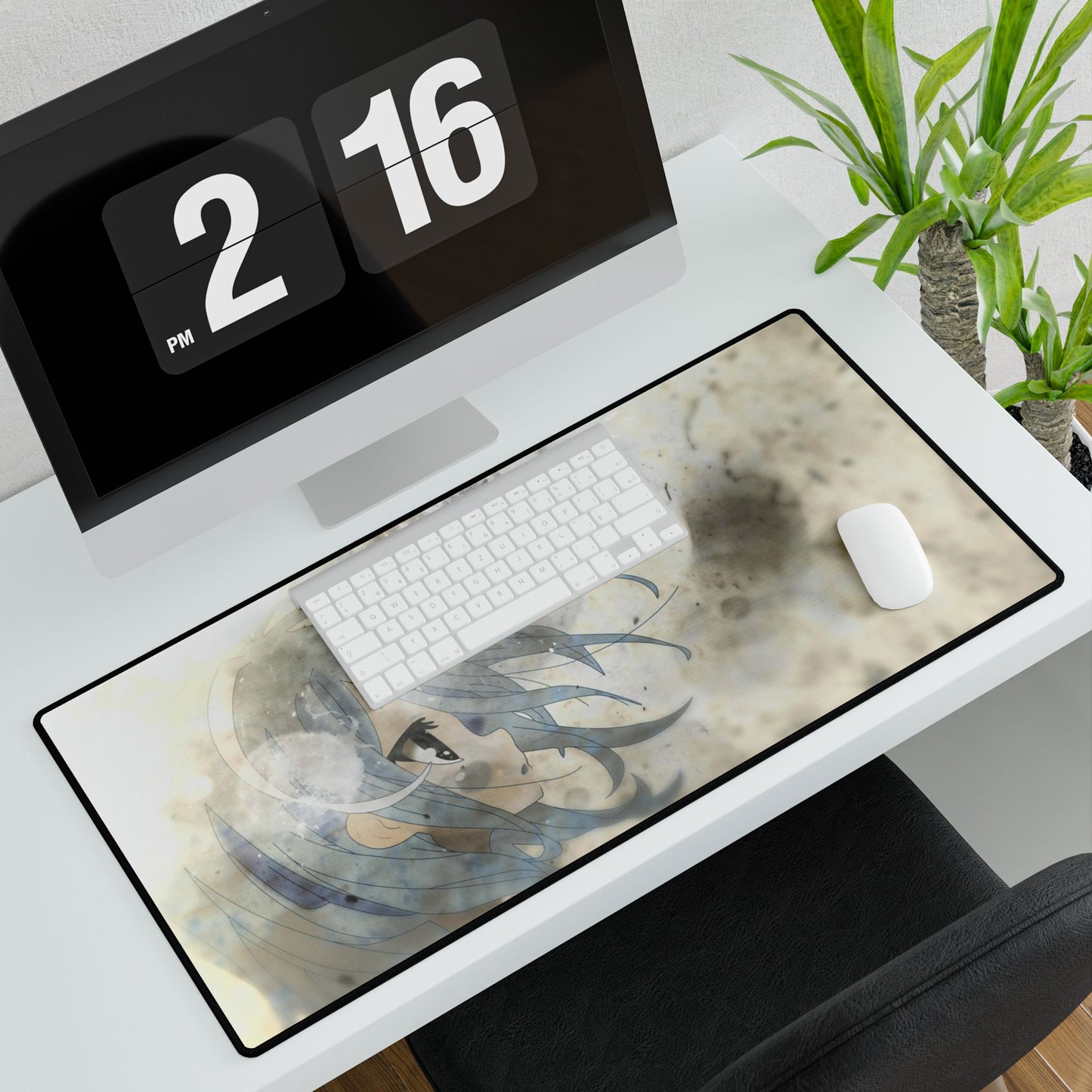 Shiro (Grunge) Mouse Pad