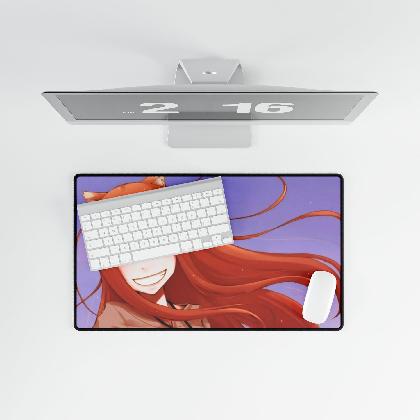 Anime Spice and Wolf Mouse Pad