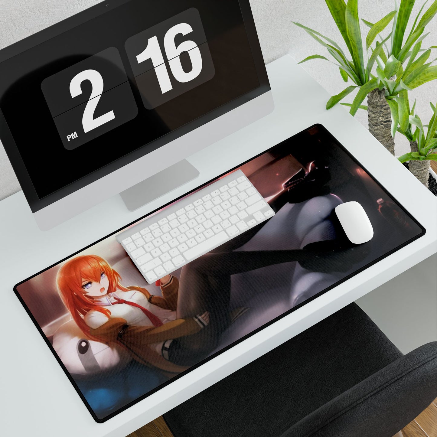 Makise Kurisu Mouse Pad