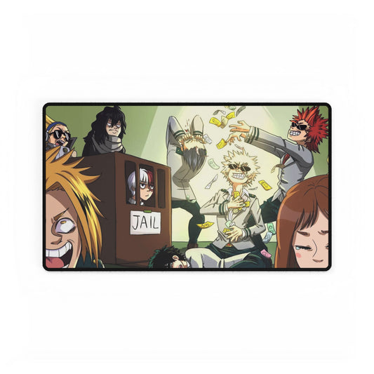 My Hero Academia Izuku Midoriya, Katsuki Bakugou, All Might, Tenya Iida, Shouta Aizawa Mouse Pad
