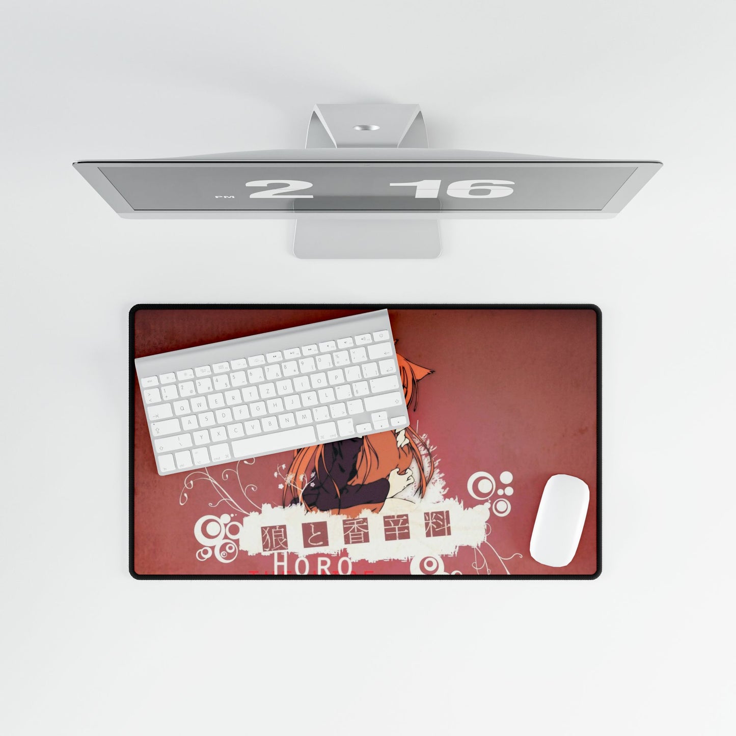 Anime Spice and Wolf Mouse Pad