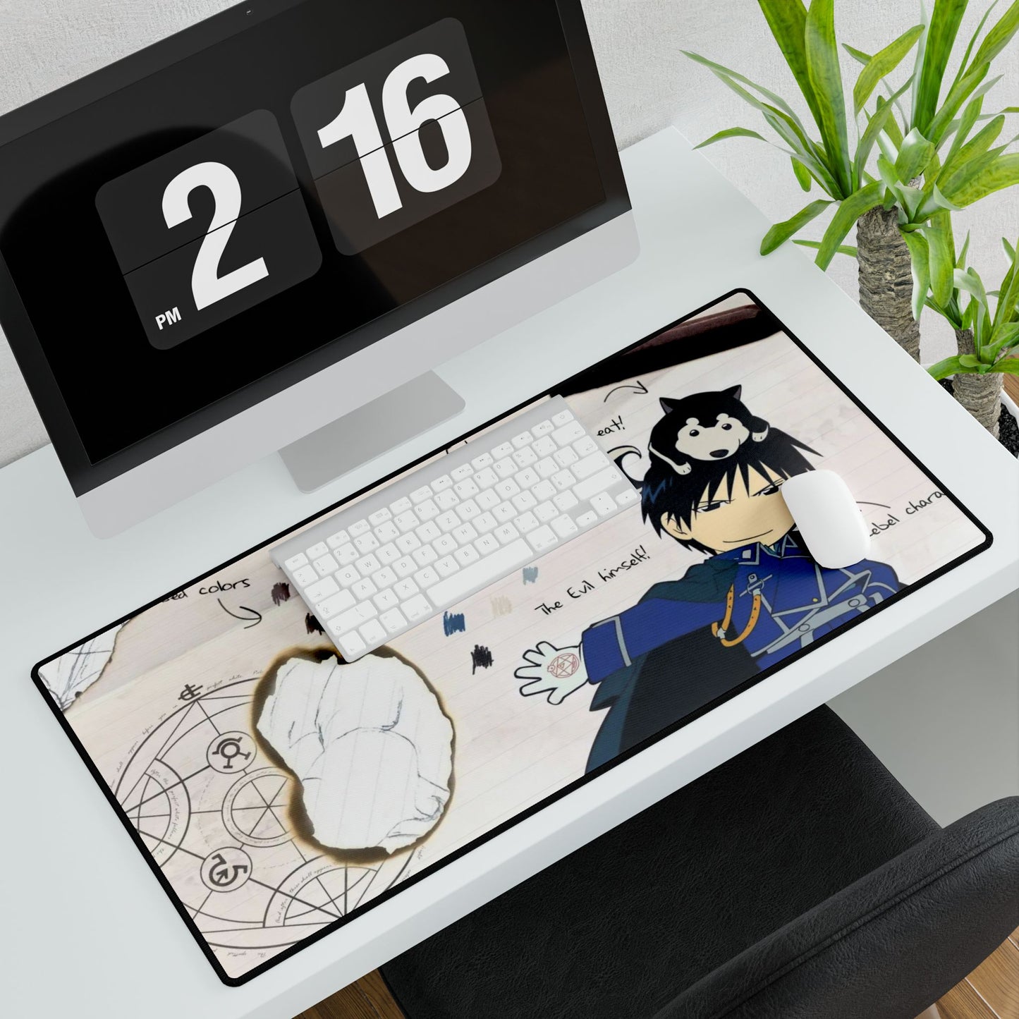 Anime FullMetal Alchemistr Mouse Pad