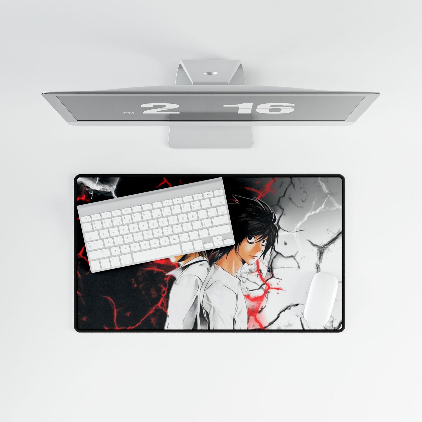 Light Yagami and L (Death Note) Mouse Pad