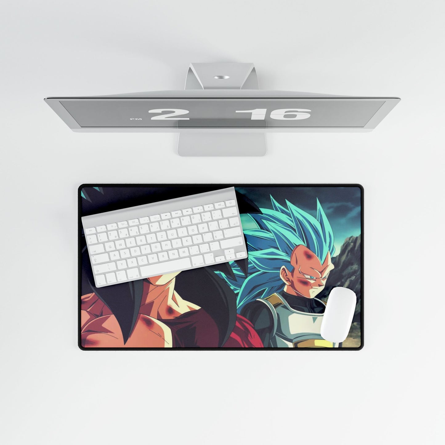 Goku SSJ4 and Vegeta SSJ God SSJ3 Mouse Pad