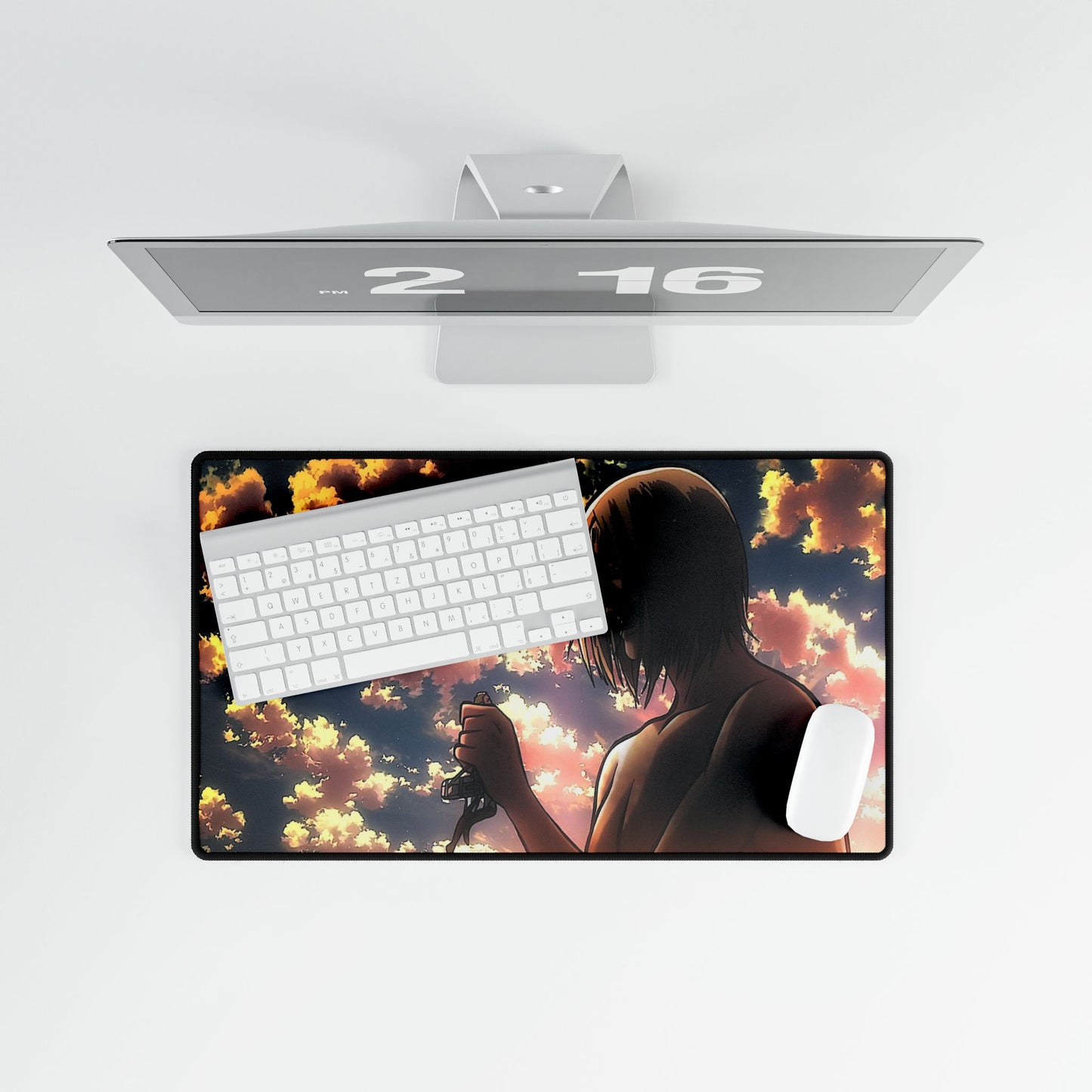 The Smiling Titan Mouse Pad