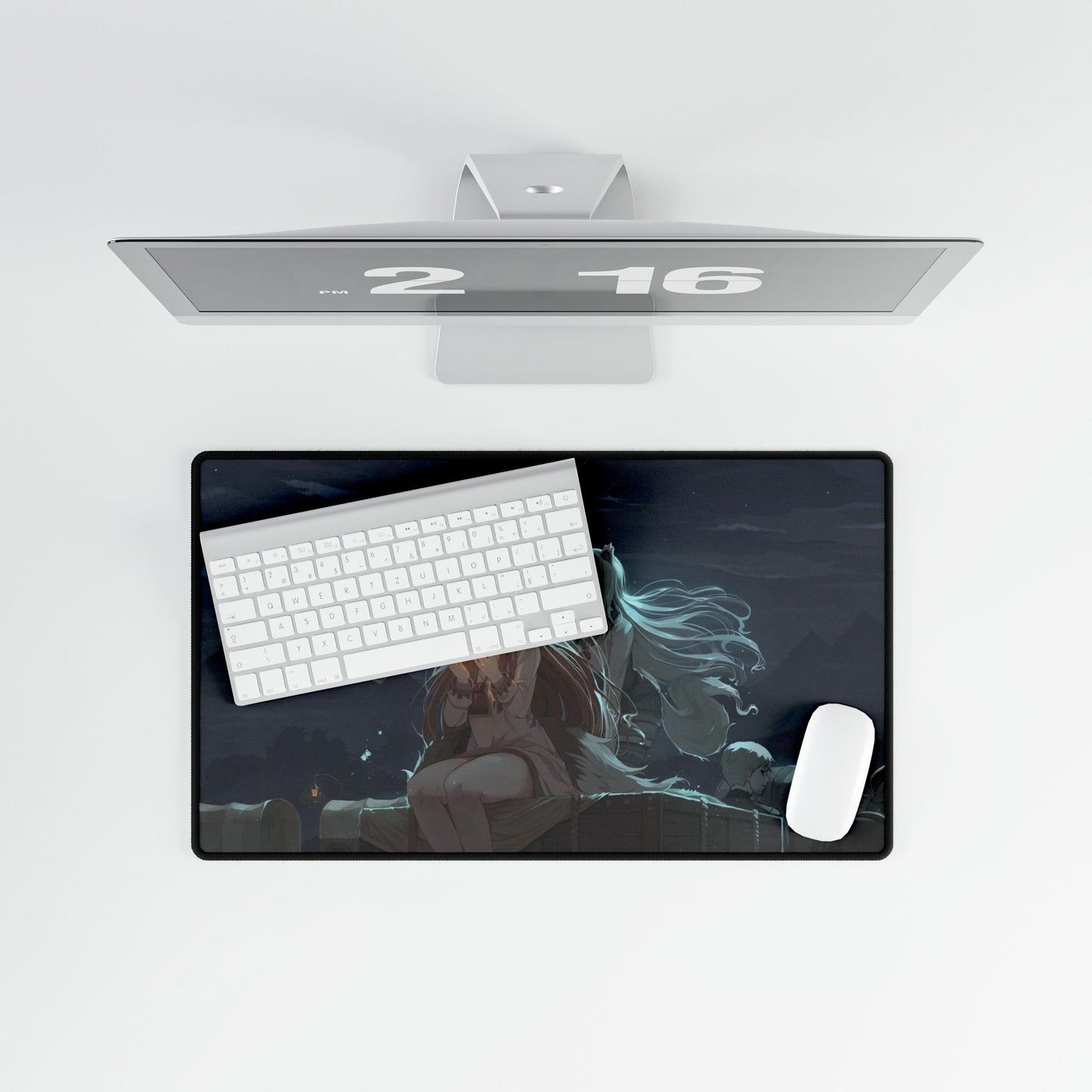 Anime Spice and Wolf Mouse Pad