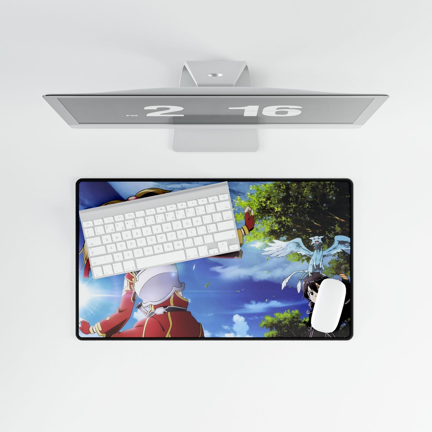 Silica and Kirito Mouse Pad