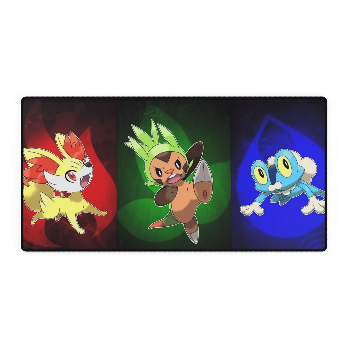 Fennekin, Chespin, and Froakie Mouse Pad