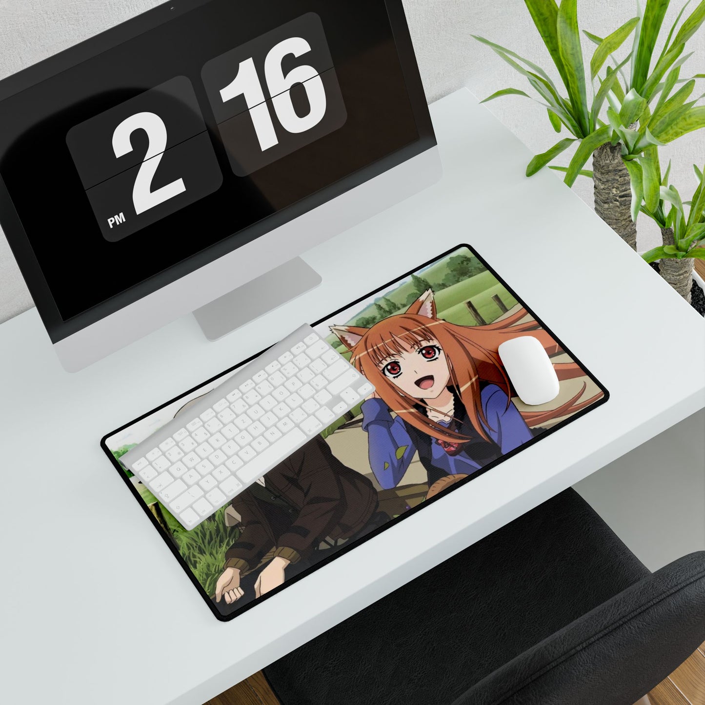 Anime Spice and Wolfr Mouse Pad