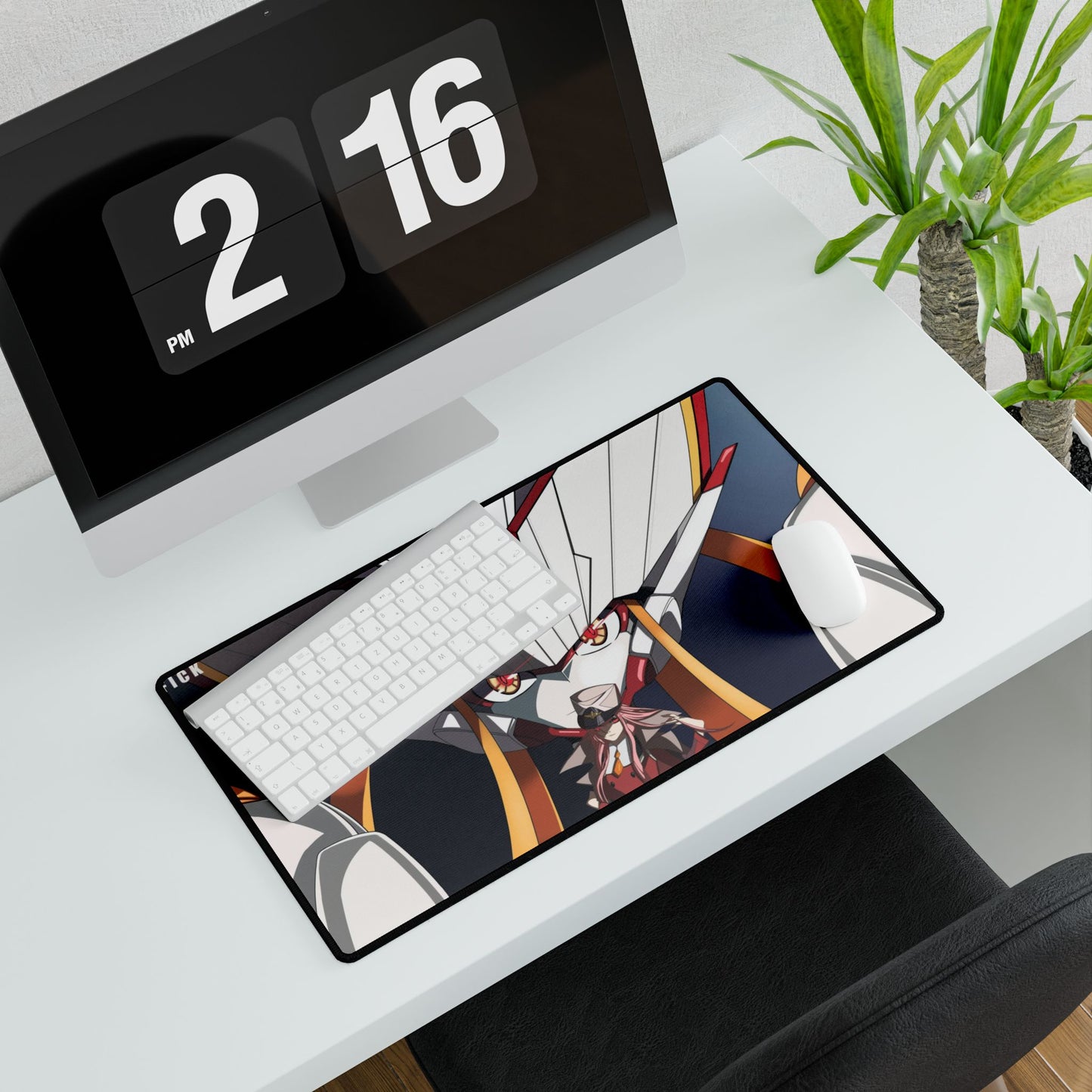 Zero Two and the Strelizia Mouse Pad