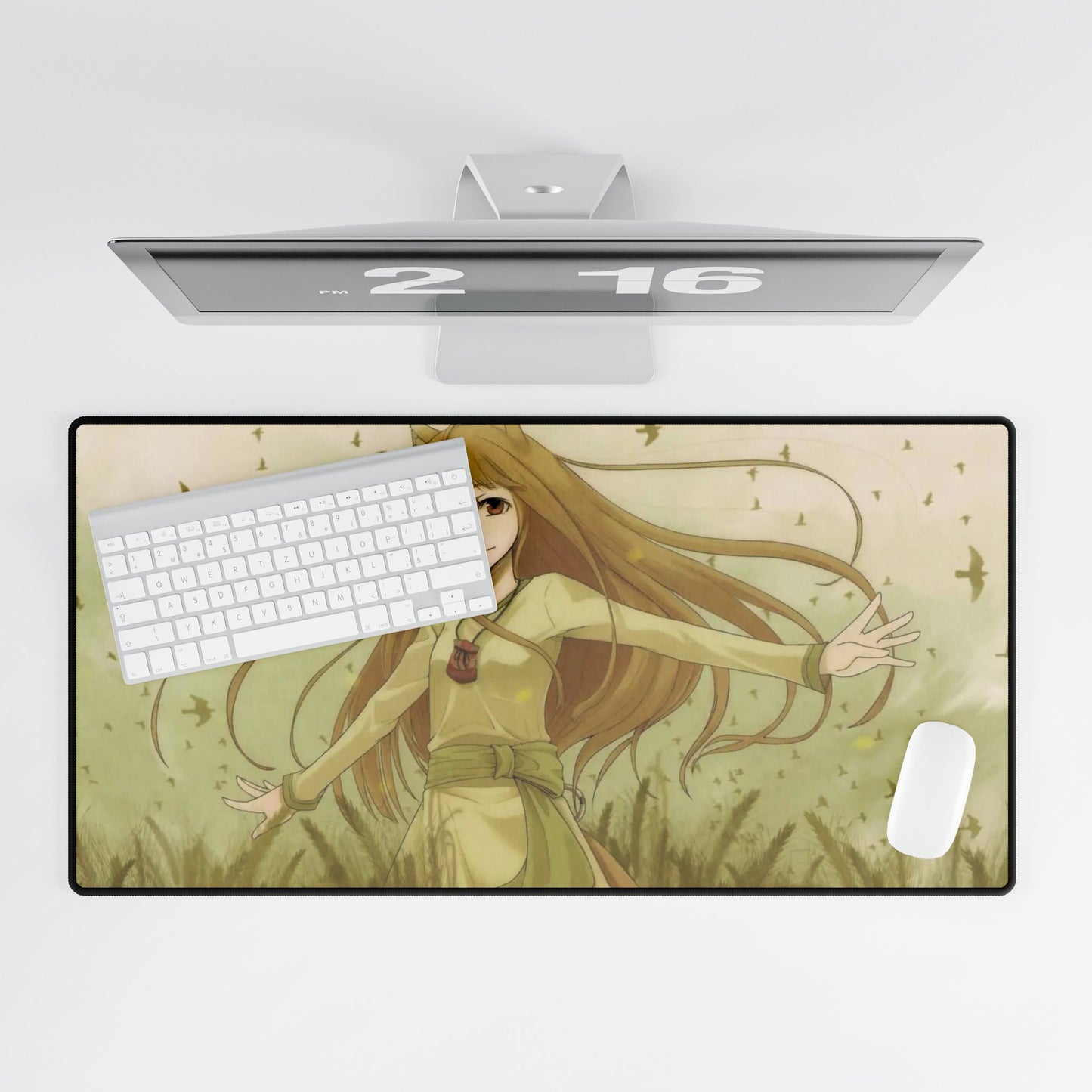 Anime Spice and Wolf Mouse Pad