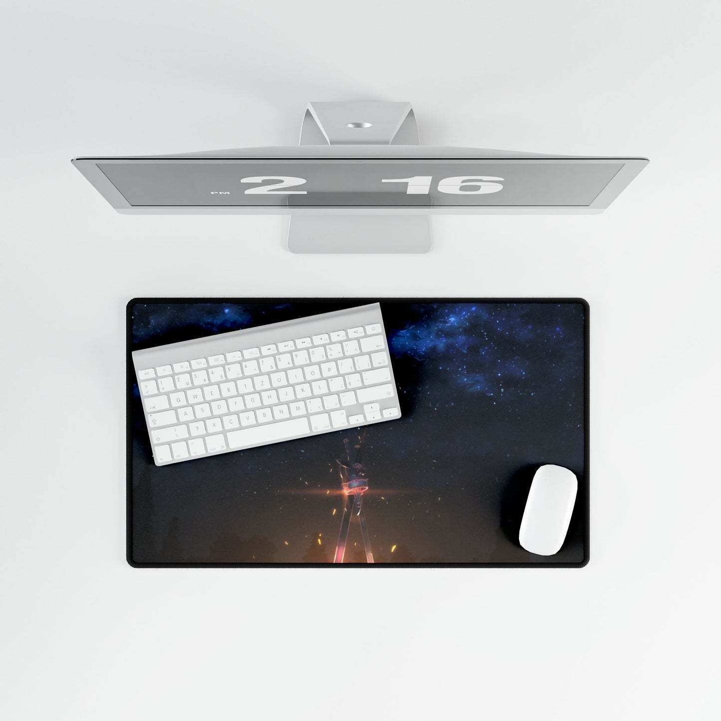 Kirito and Asuna's sword Mouse Pad