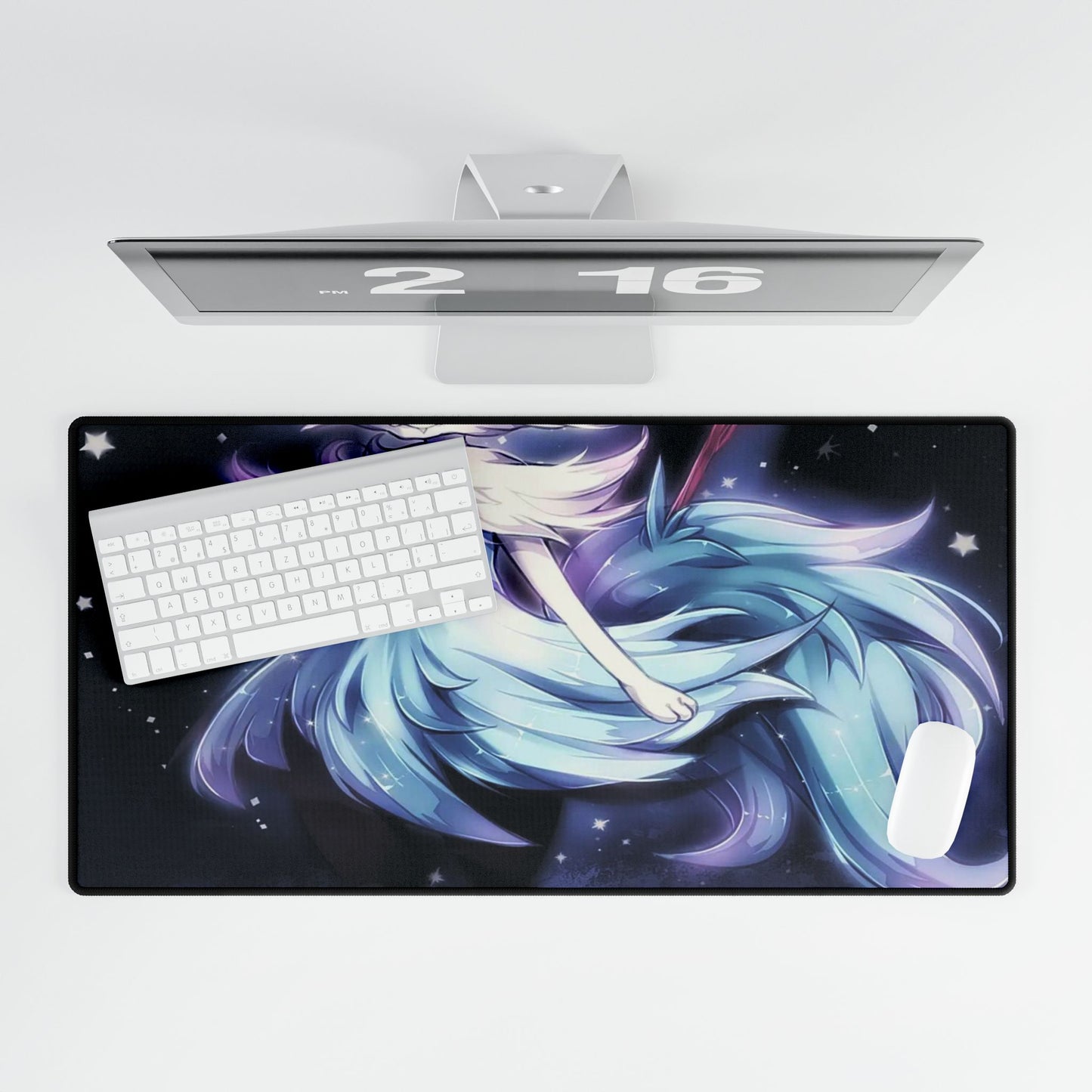 Ice Braixen Mouse Pad