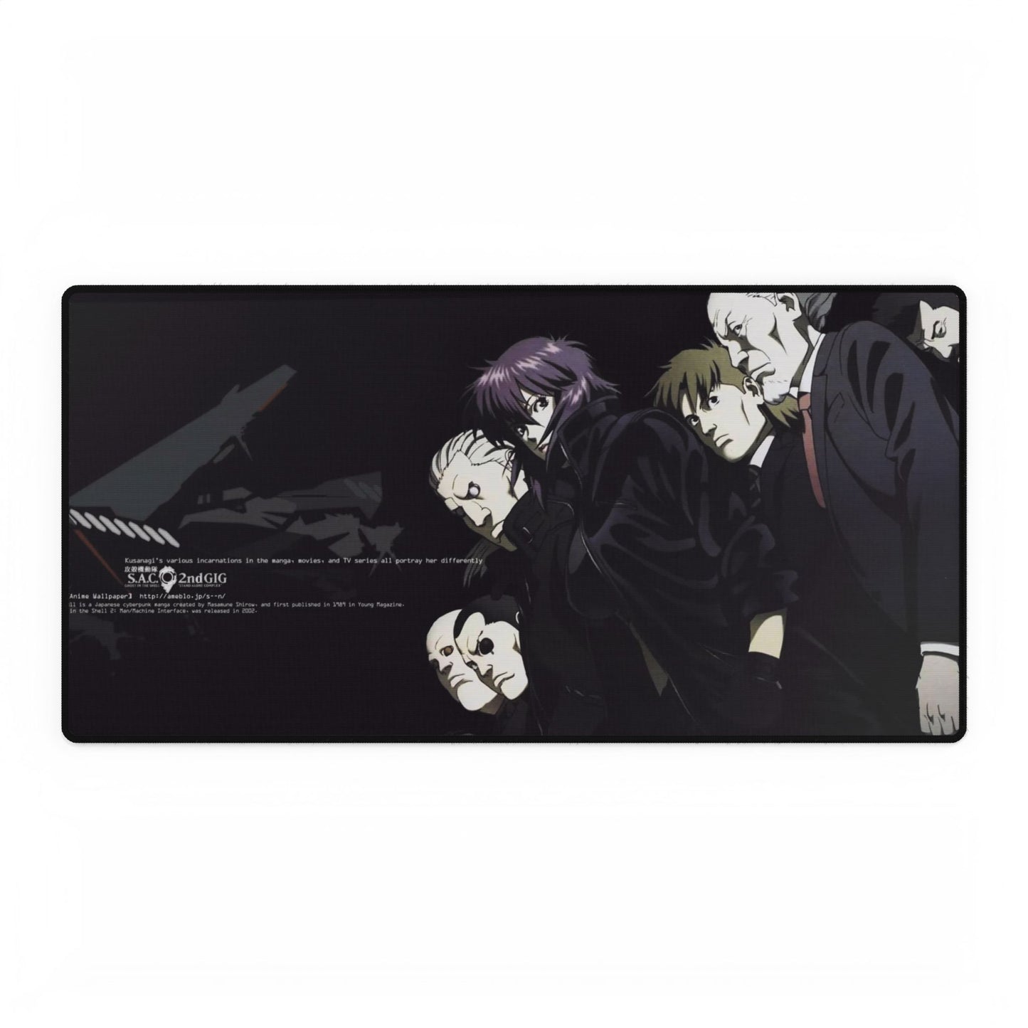 Anime Ghost In The Shell Mouse Pad
