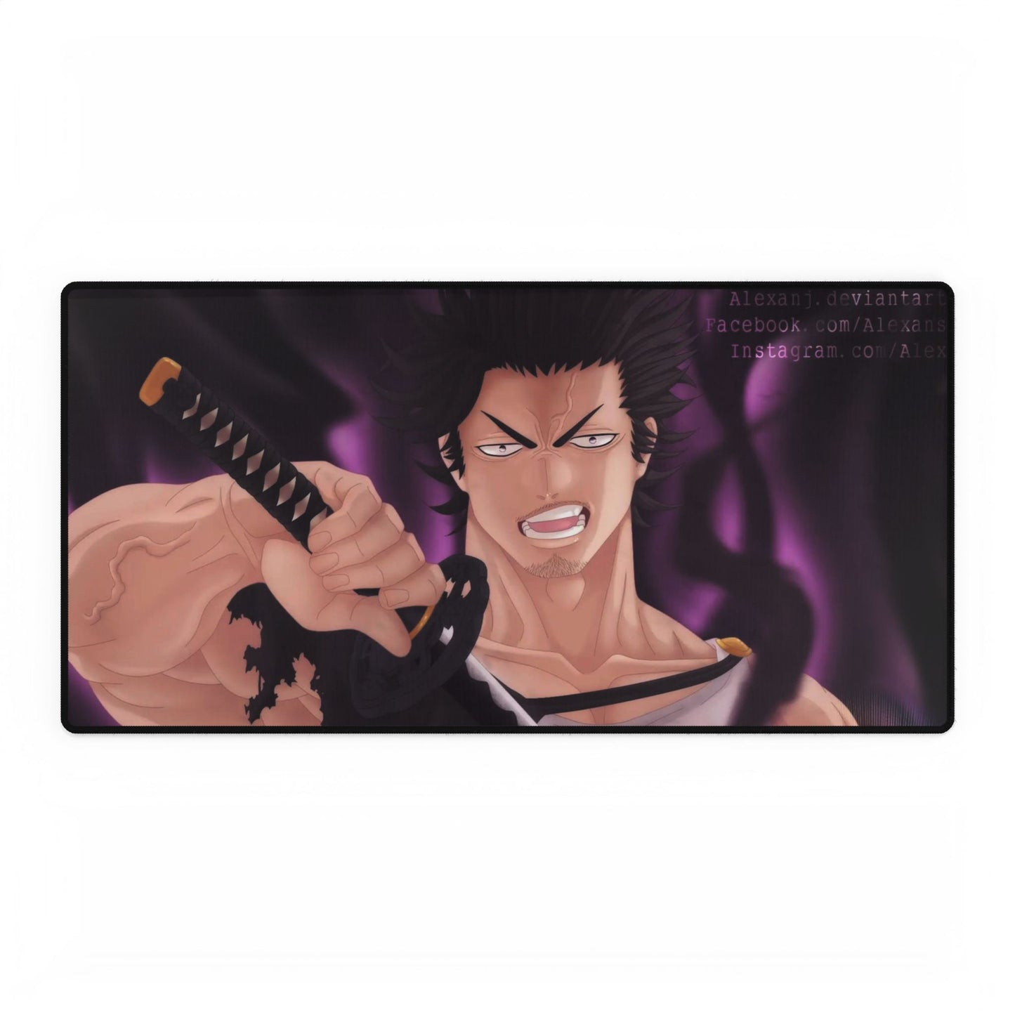 Black Clover Yami Sukehiro Mouse Pad