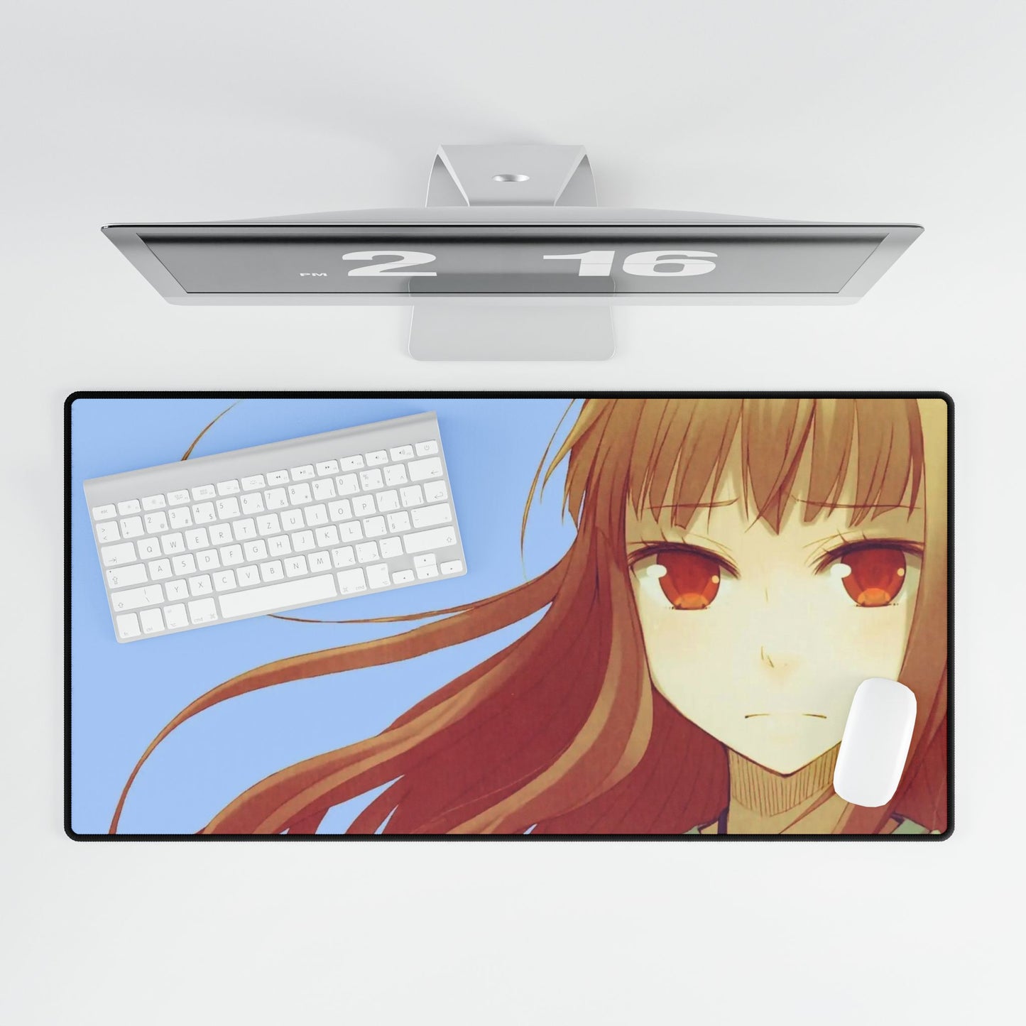 Anime Spice and Wolf Mouse Pad