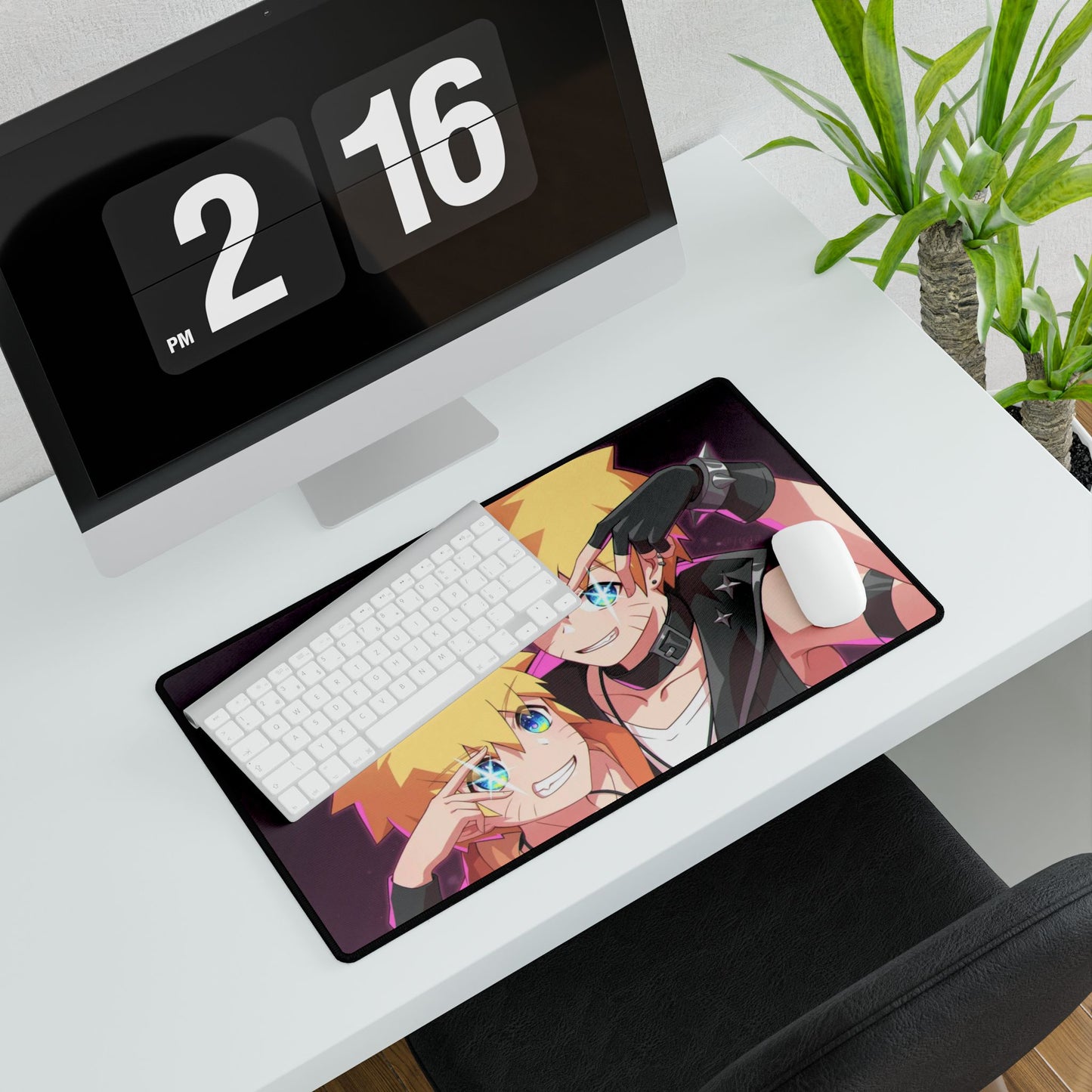 Naruto Uzumaki & Boruto Uzumaki Mouse Pad