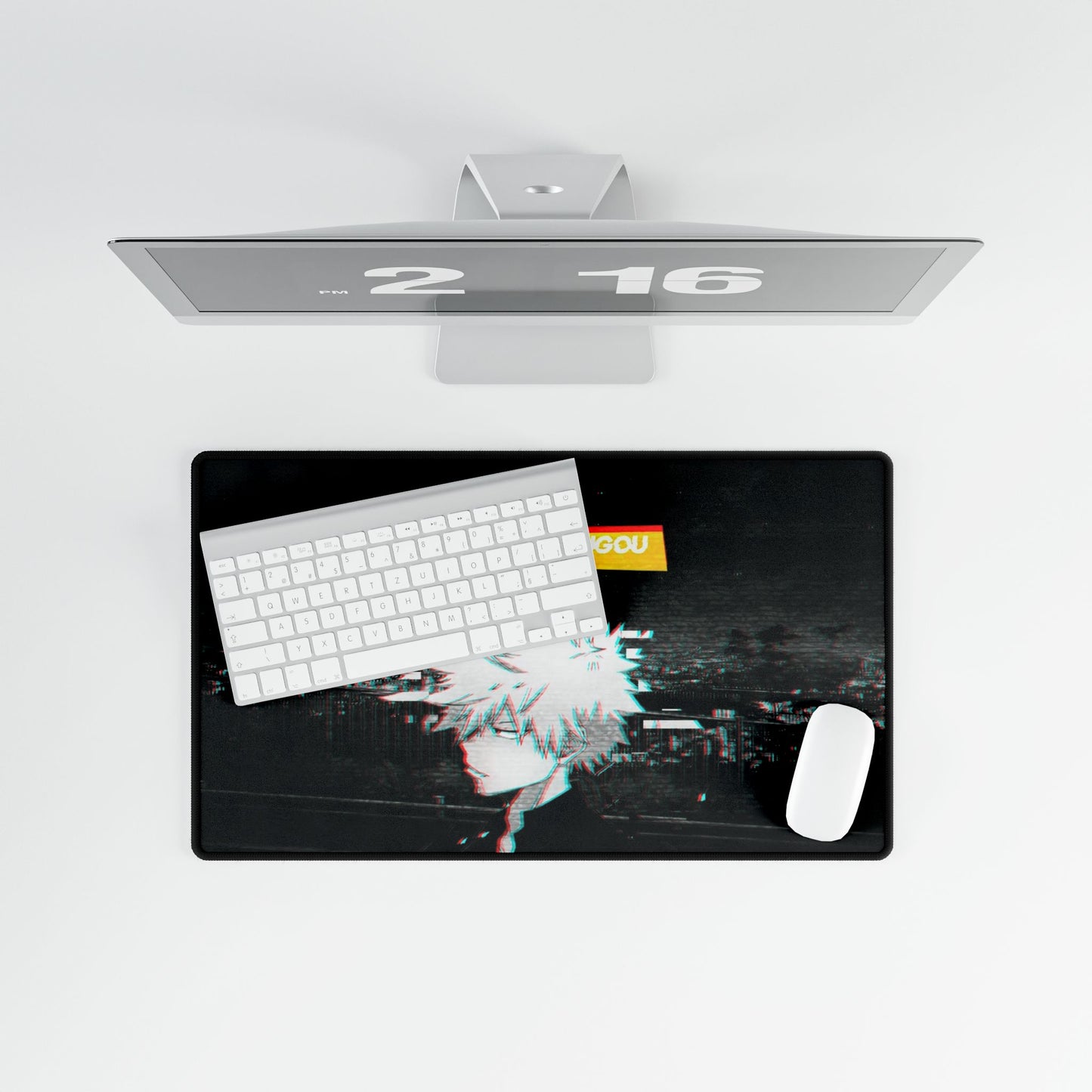 Katsuki Glicht Mouse Pad