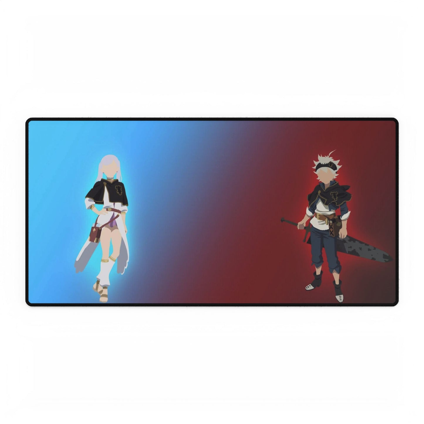 Black Clover Asta, Noelle Silva Mouse Pad