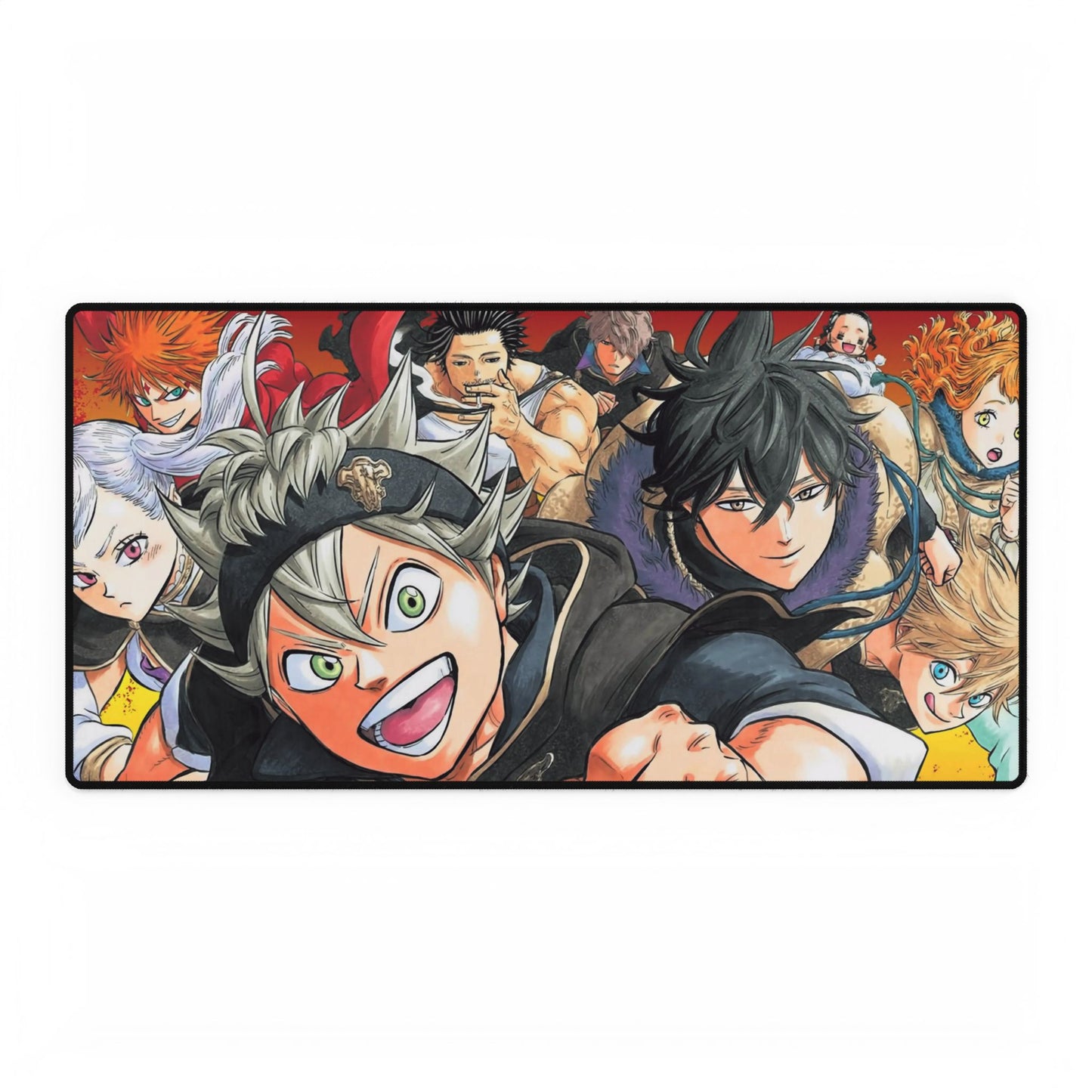 Black Clover Asta, Noelle Silva, Yuno, Yami Sukehiro, Luck Voltia Mouse Pad