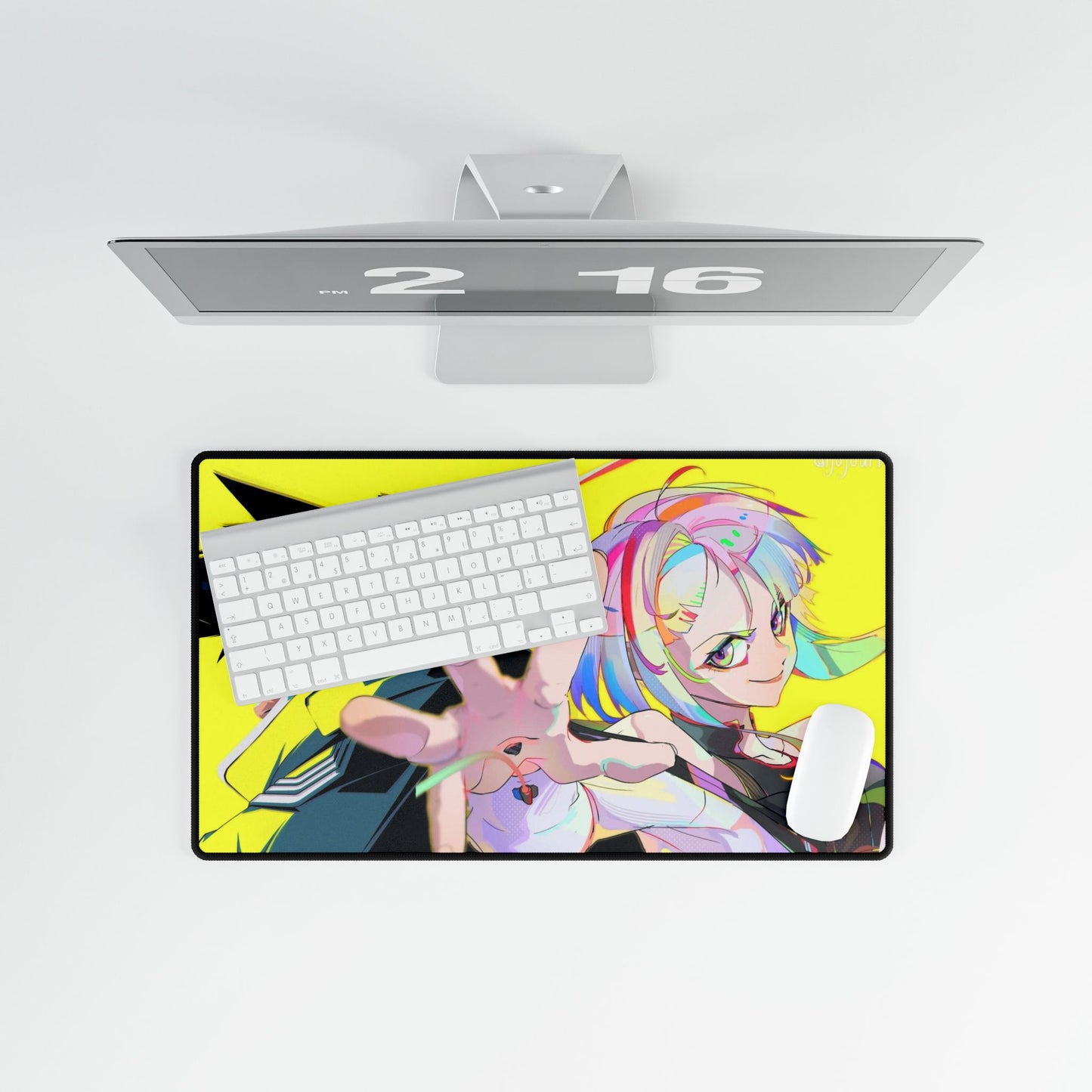 Cyberpunk Edgerunners Lucy and David Mouse Pad