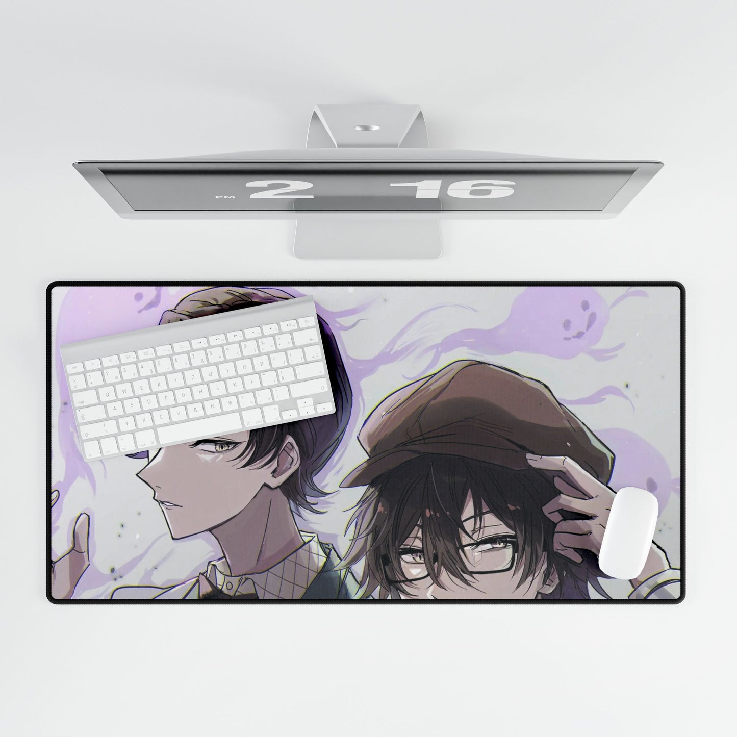 Mushitarō Oguri & Ranpo Edogawa Mouse Pad