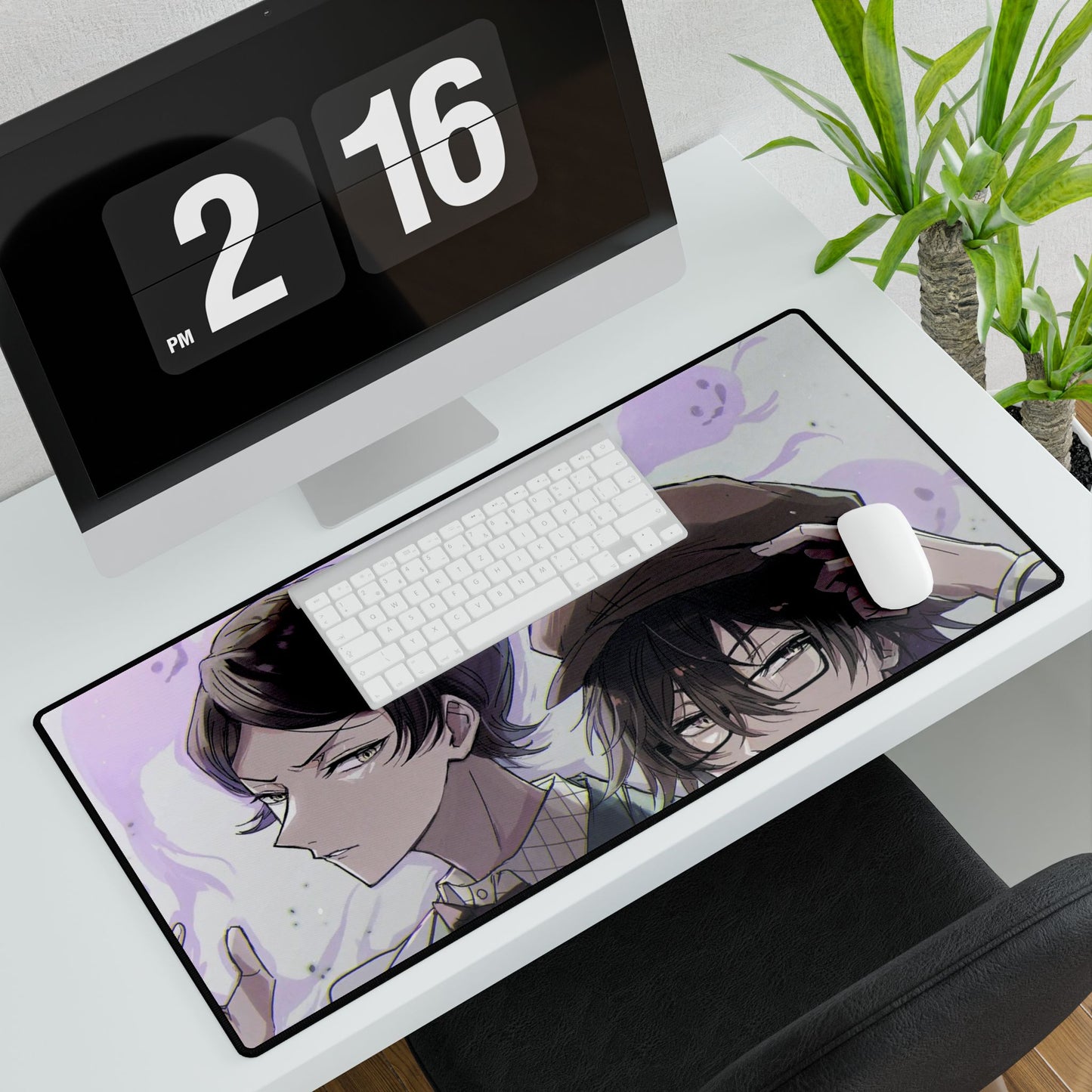 Mushitarō Oguri & Ranpo Edogawa Mouse Pad