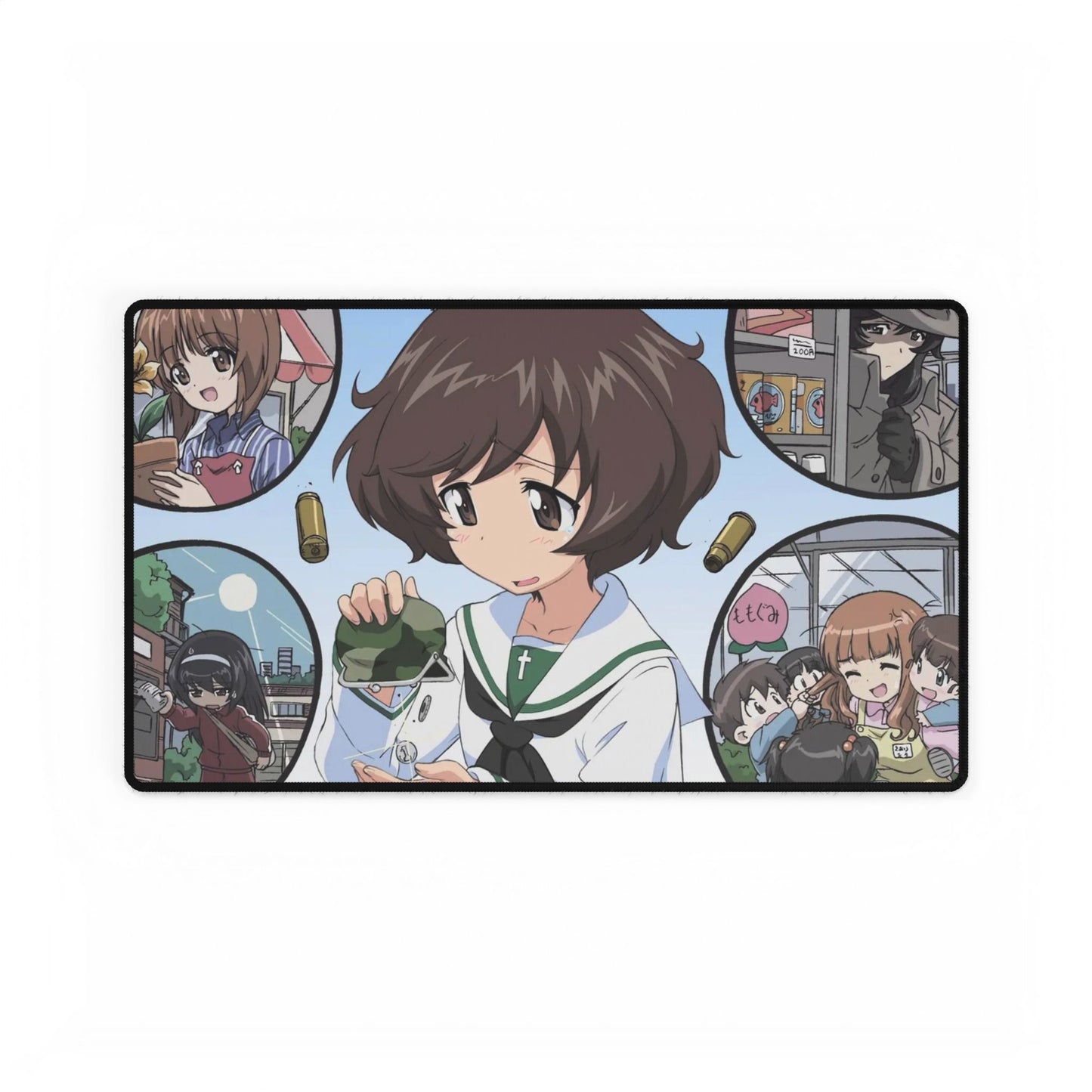 Anime Girls und Panzer Mouse Pad