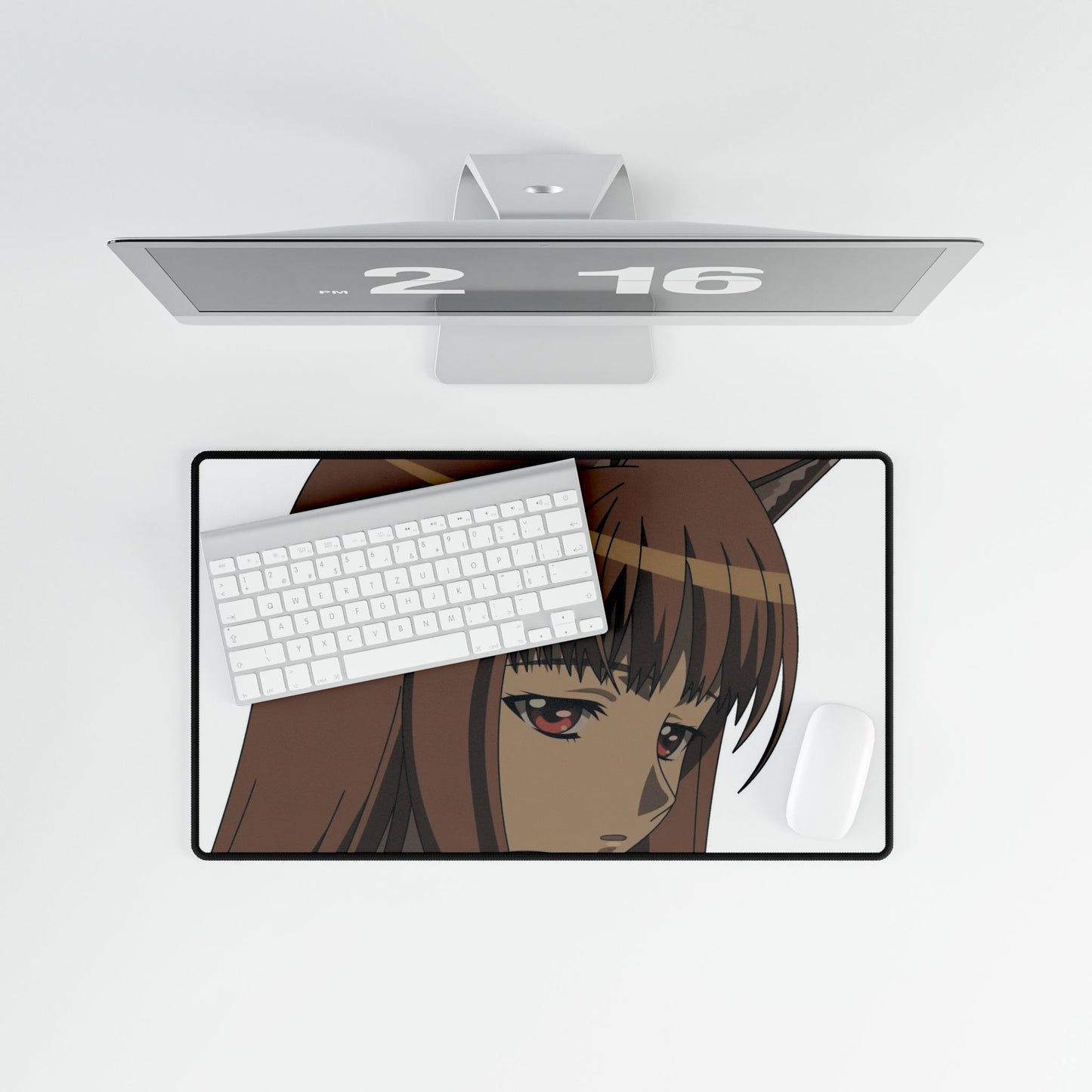 Anime Spice and Wolf Mouse Pad