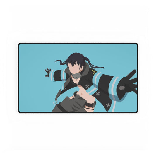 Tamaki Kotatsu from Fire Force Minimalistfor Dekstop Mouse Pad