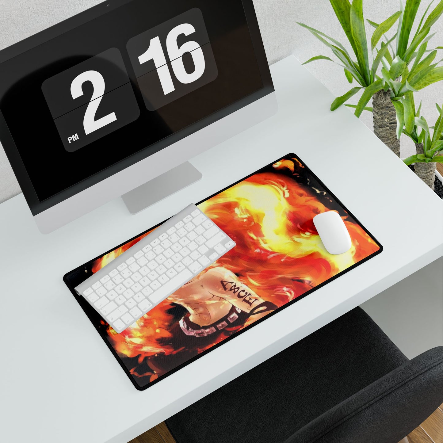 The fiery soul of portages d. ace Mouse Pad