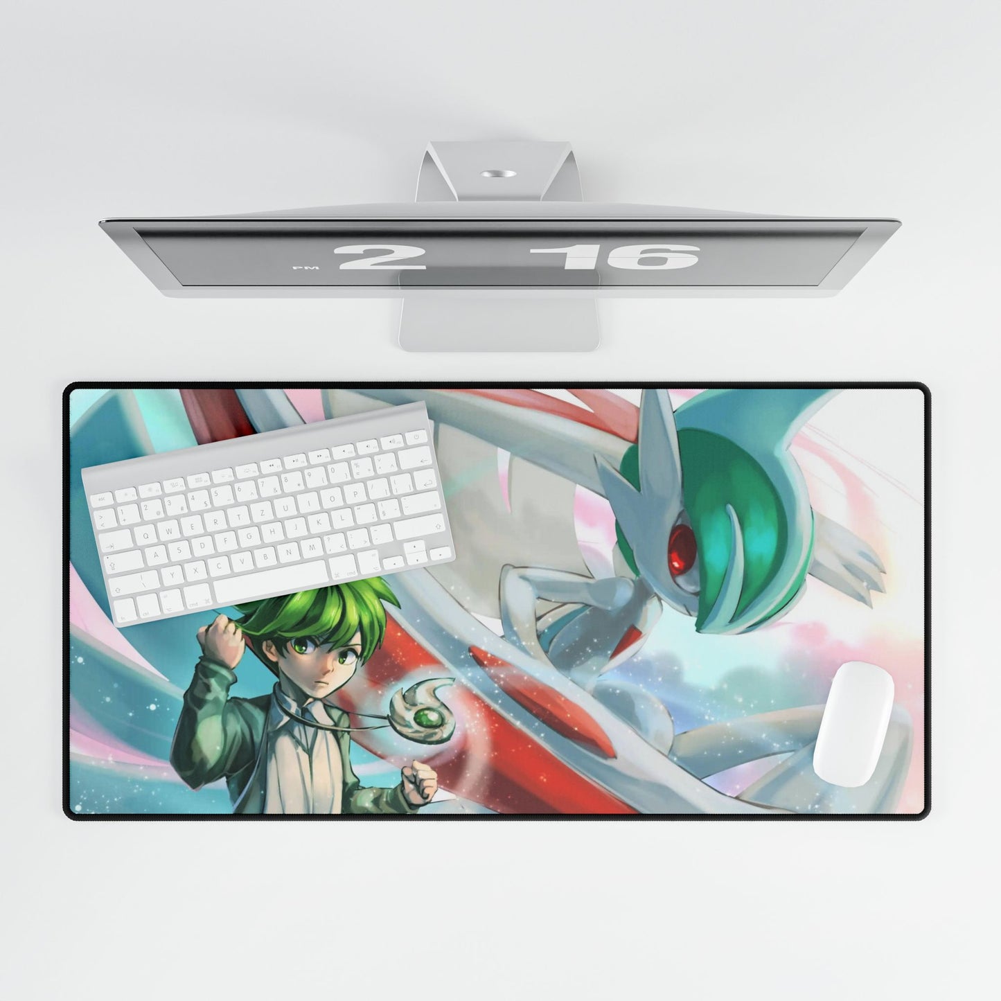 Wally and Mega Gallade Mouse Pad