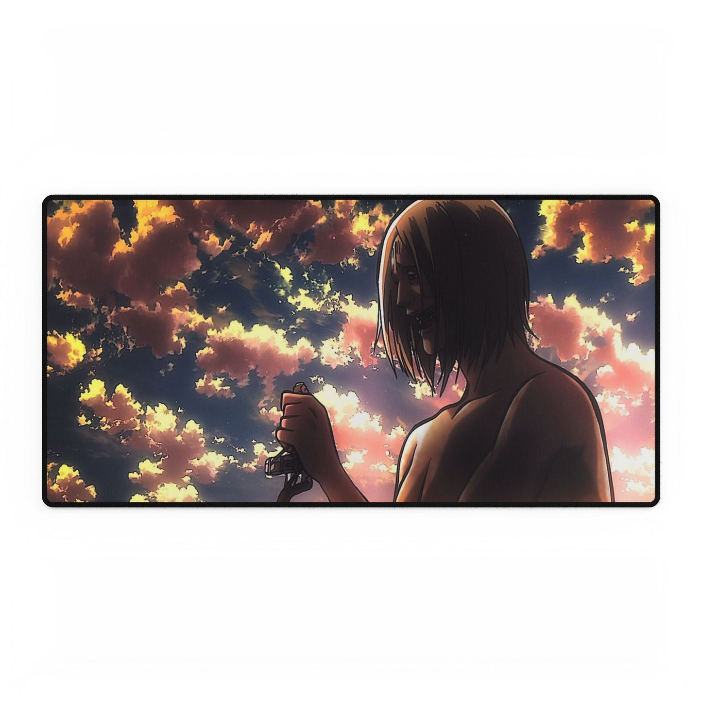 The Smiling Titan Mouse Pad