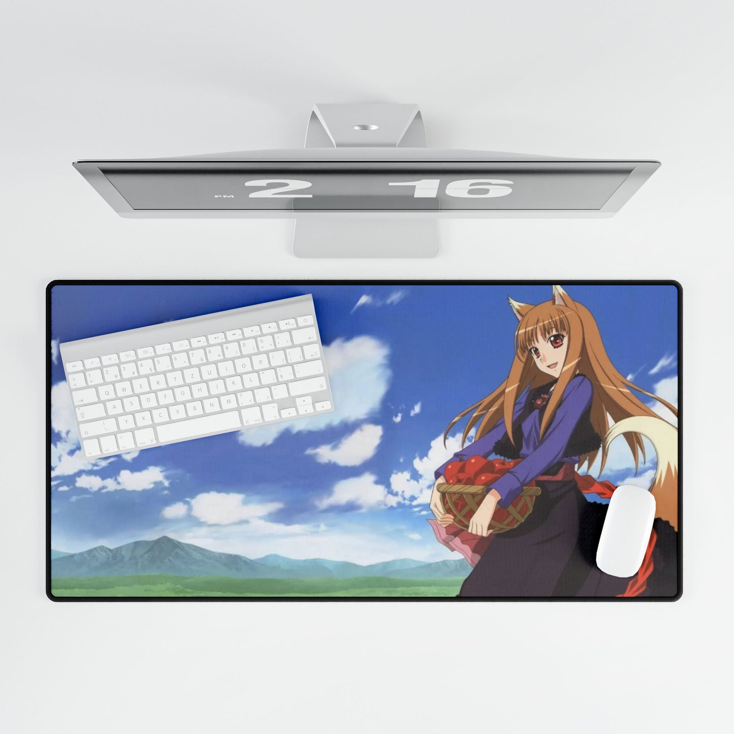 Spice and Wolf Mouse Pad