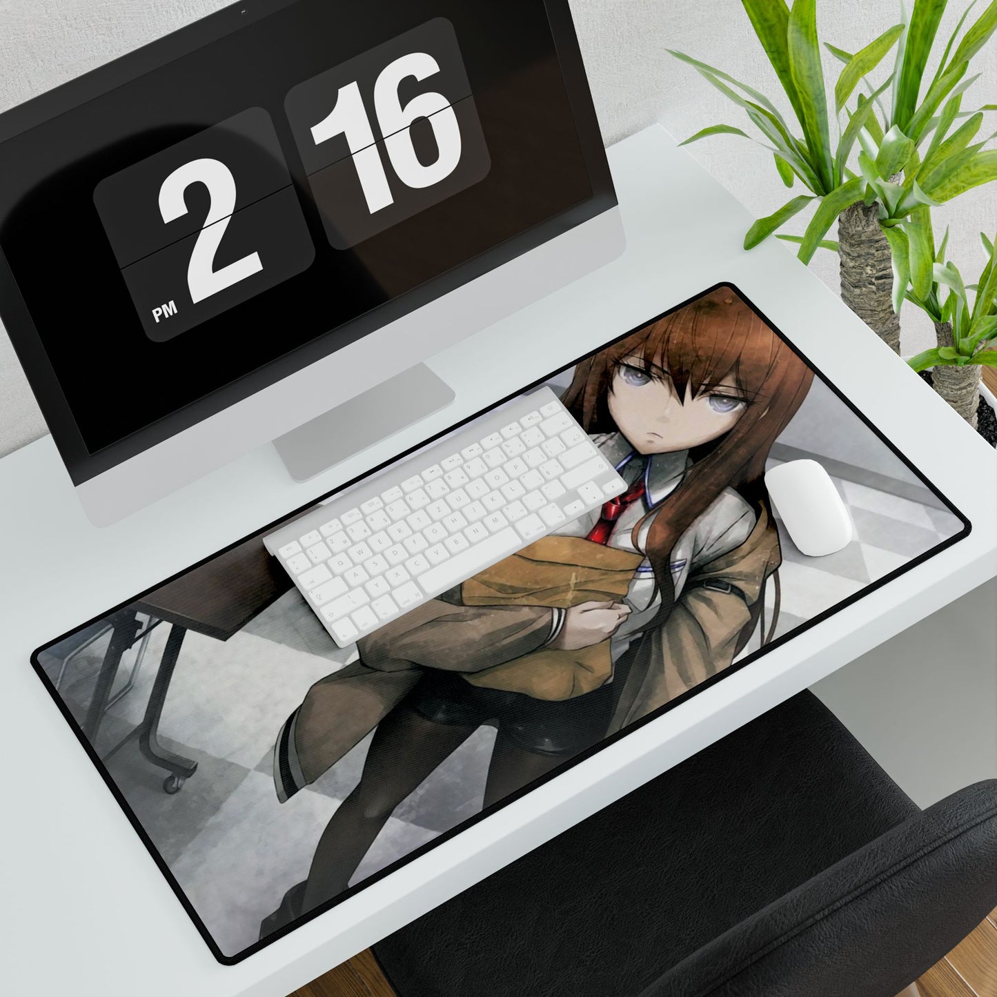 Makise Kurisu Mouse Pad