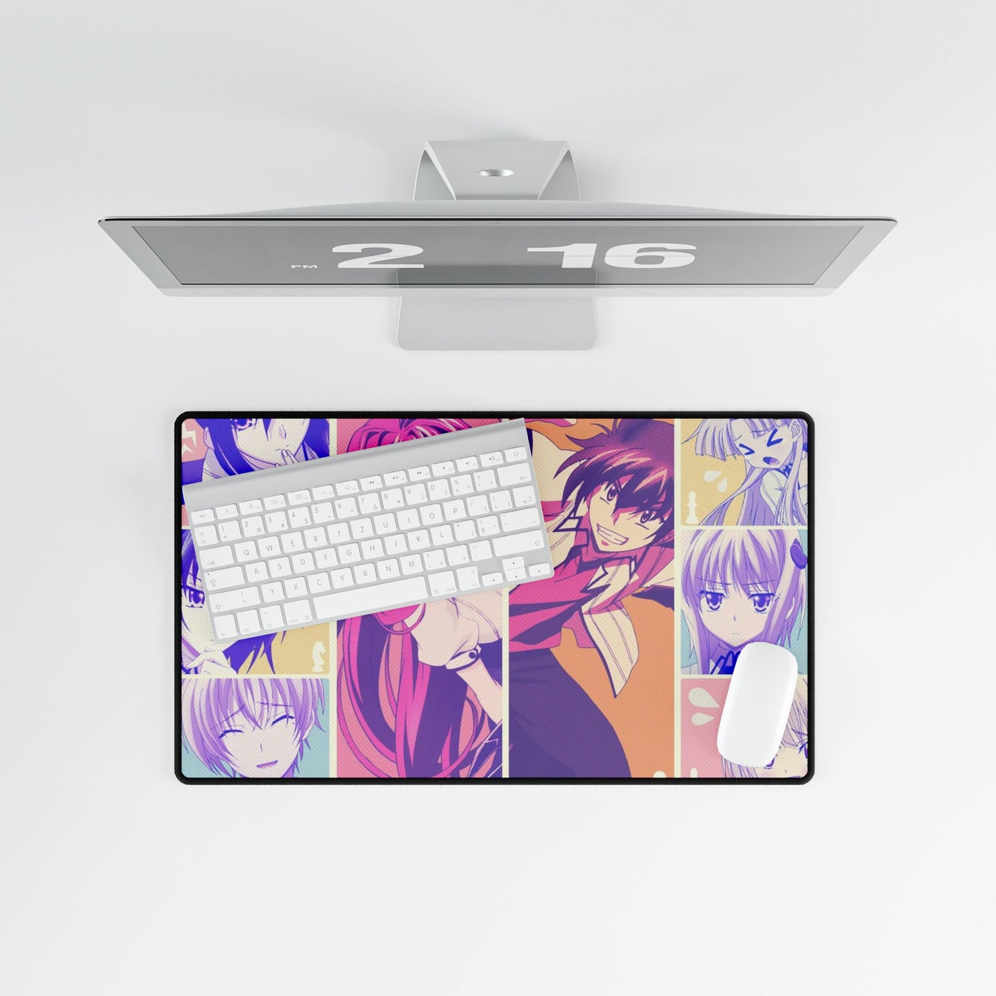 High School DxD Rias Gremory, Akeno Himejima, Issei Hyoudou, Koneko Toujou, Asia Argento Mouse Pad