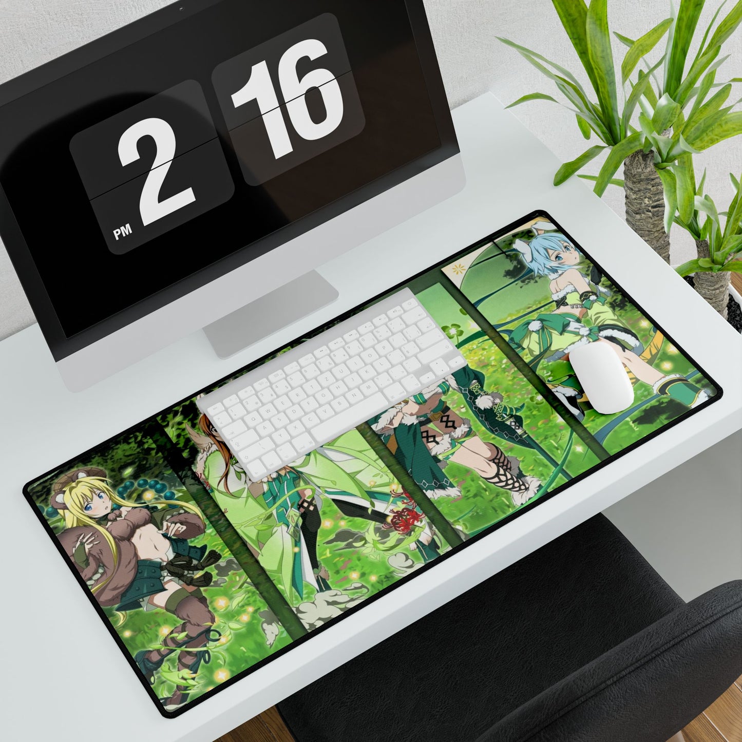 Memory Defrag Animal Banner Mouse Pad