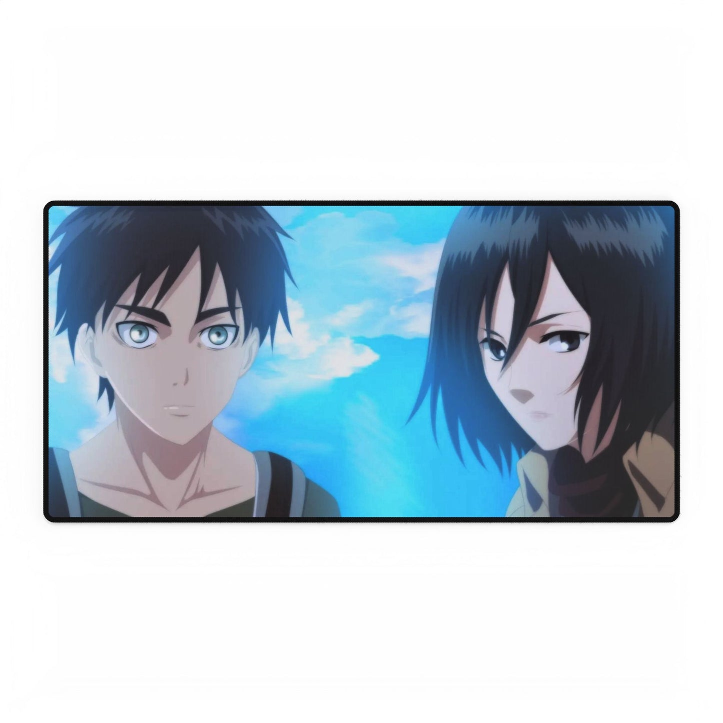 Eren and Mikasa Mouse Pad