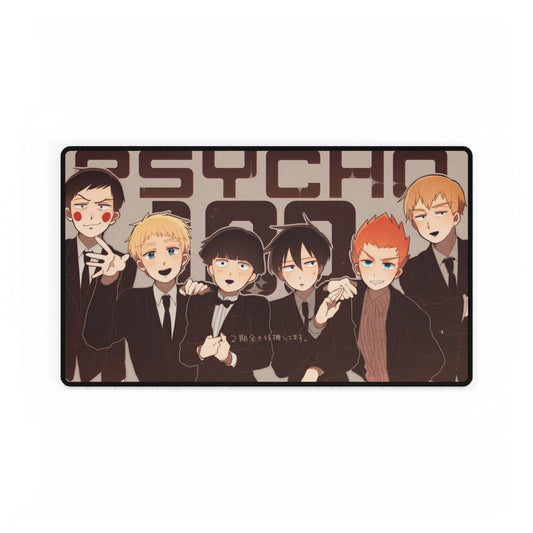 Mob Psycho 100 Arataka Reigen, Ekubo, Ritsu Kageyama, Teruki Hanazawa Mouse Pad