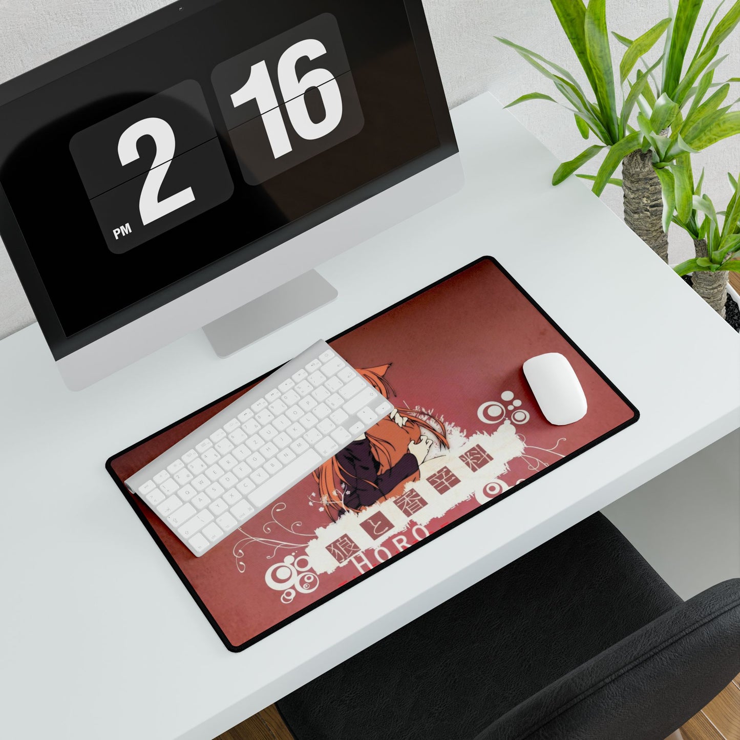 Anime Spice and Wolf Mouse Pad