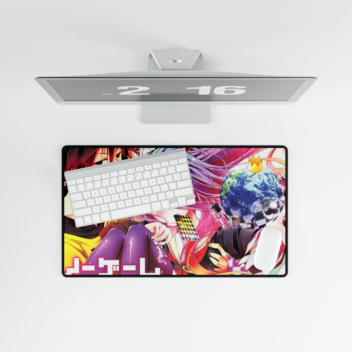 Sora and Shiro (No Game No Life) Mouse Pad