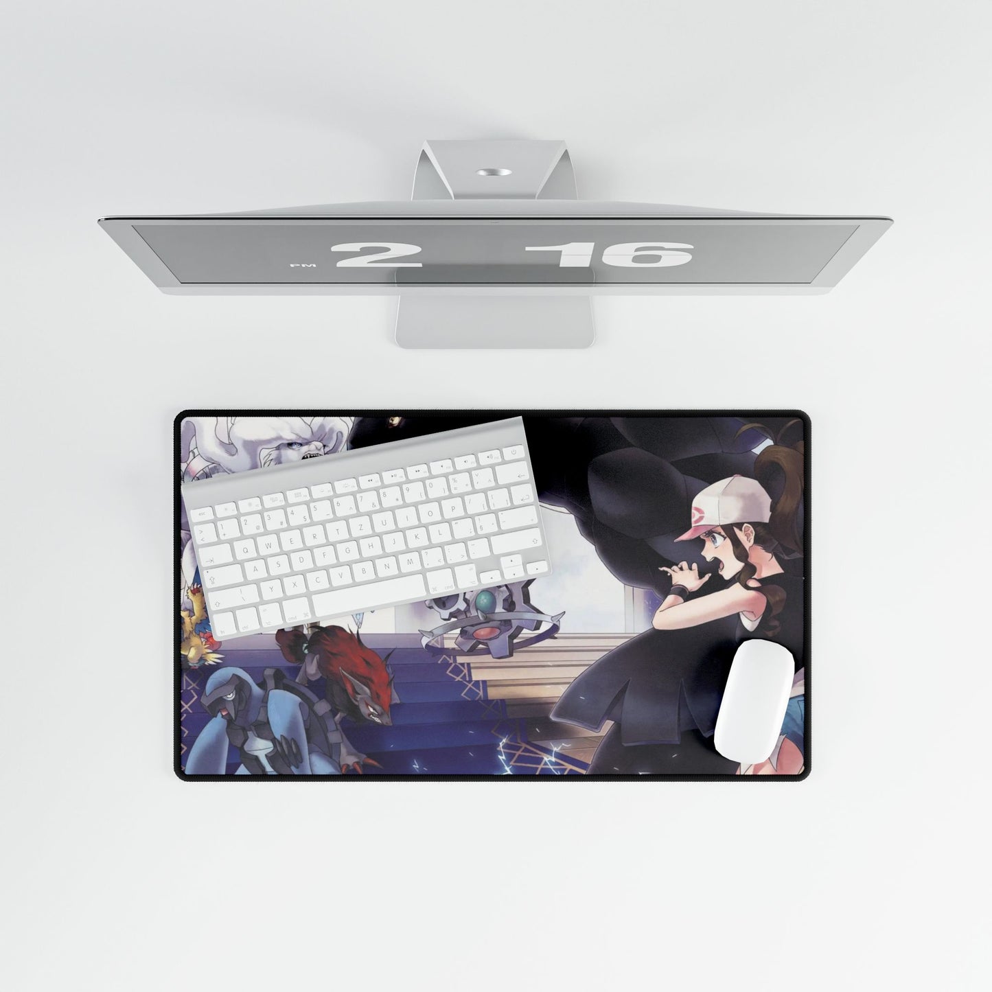The final fight: Reshiram Vs Zekrom Mouse Pad