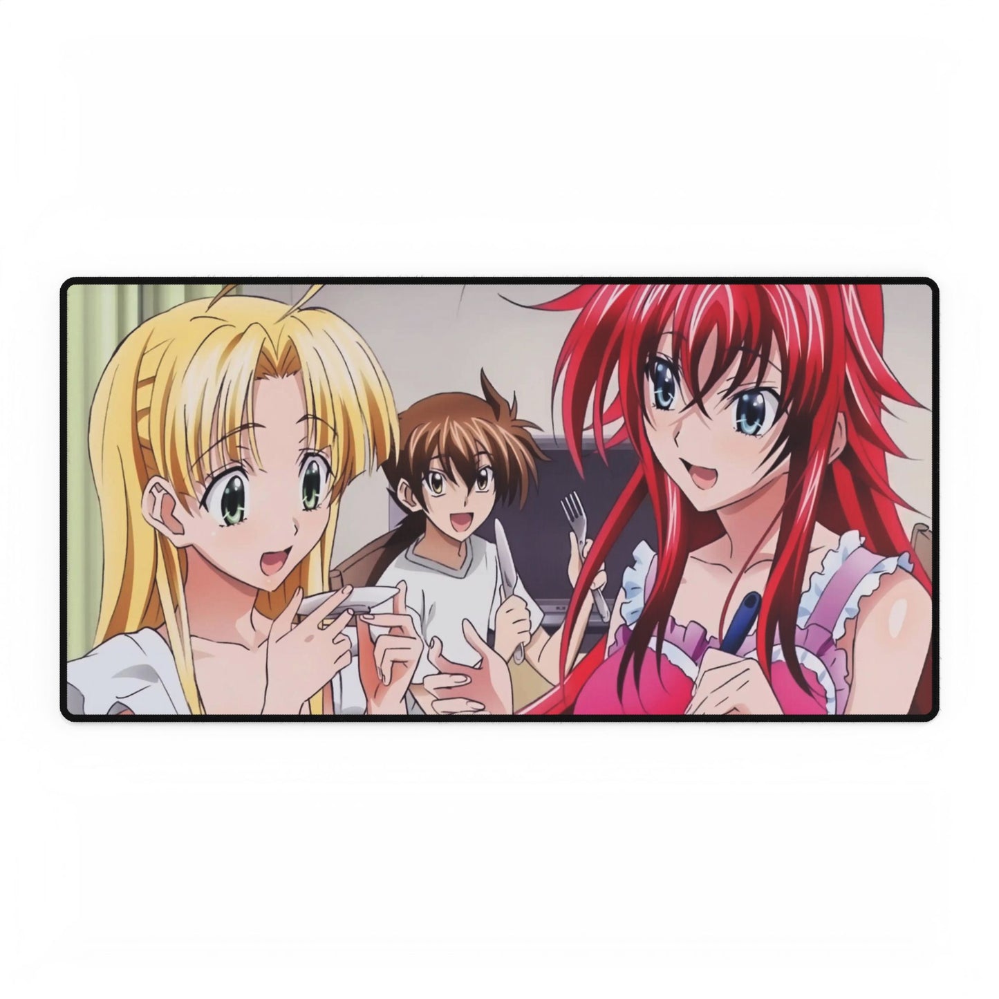 High School DxD Rias Gremory, Issei Hyoudou, Asia Argento Mouse Pad