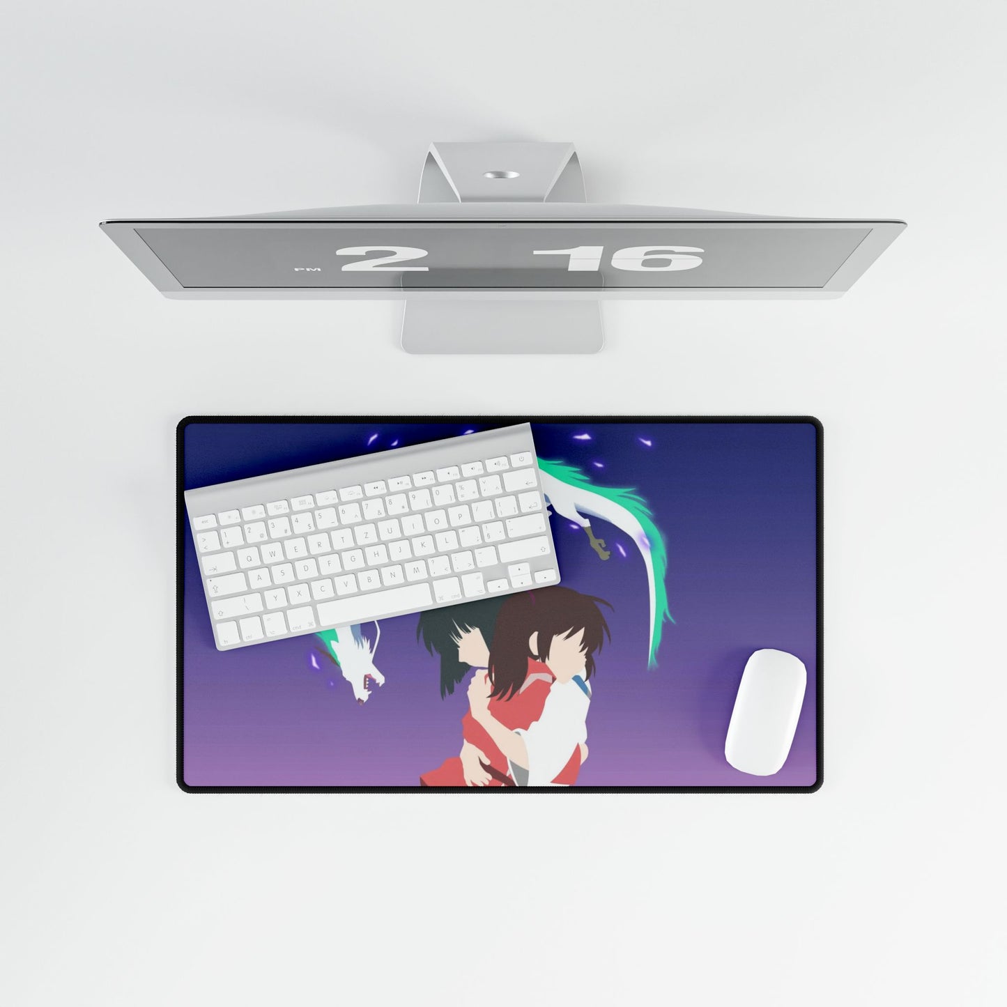 Spirited Away Minimalist Mouse Pad