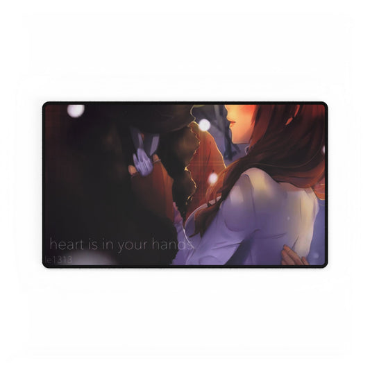 My heart is in your hands Mouse Pad