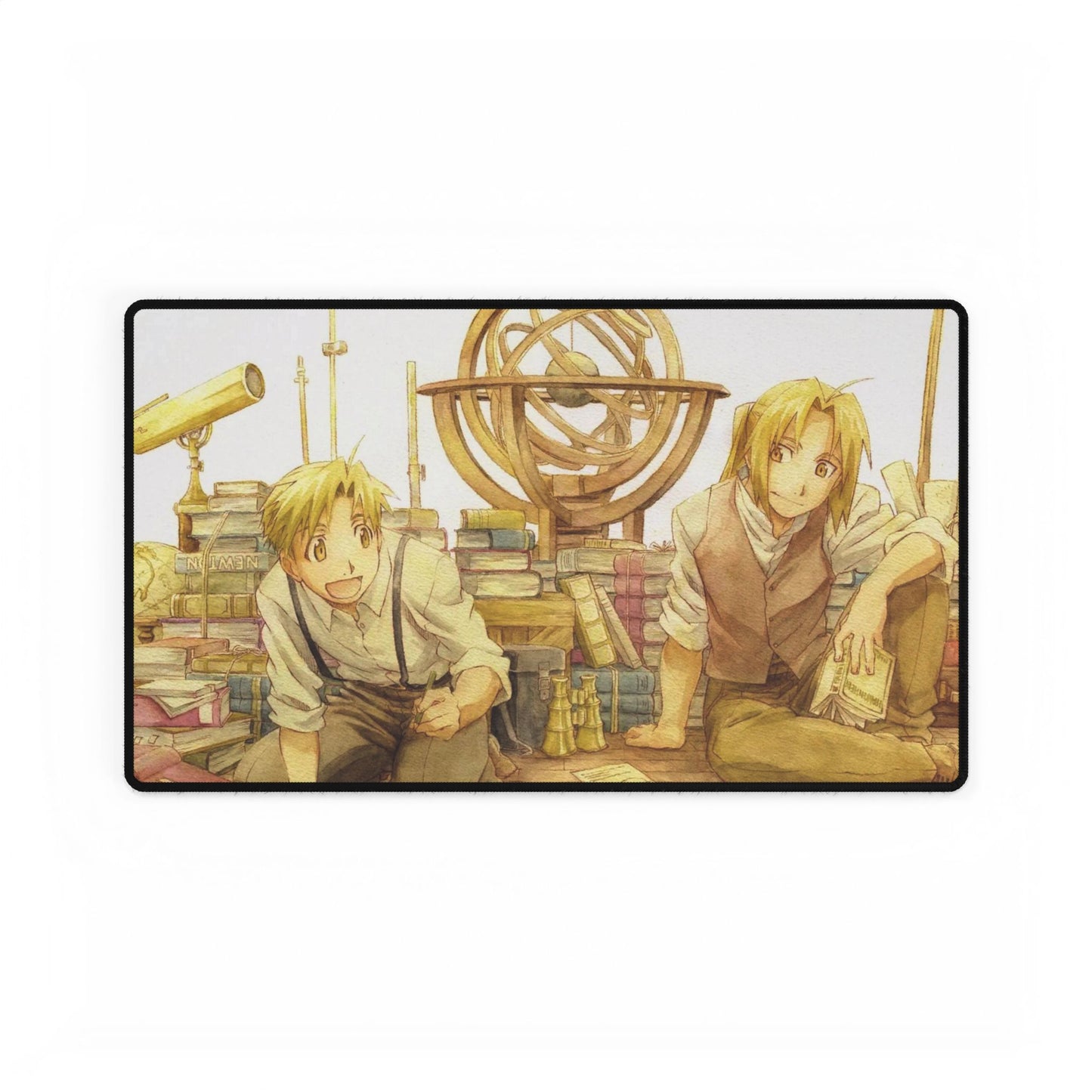 Full Metal Alchemist Edward and Alphonse Elric Mouse Pad
