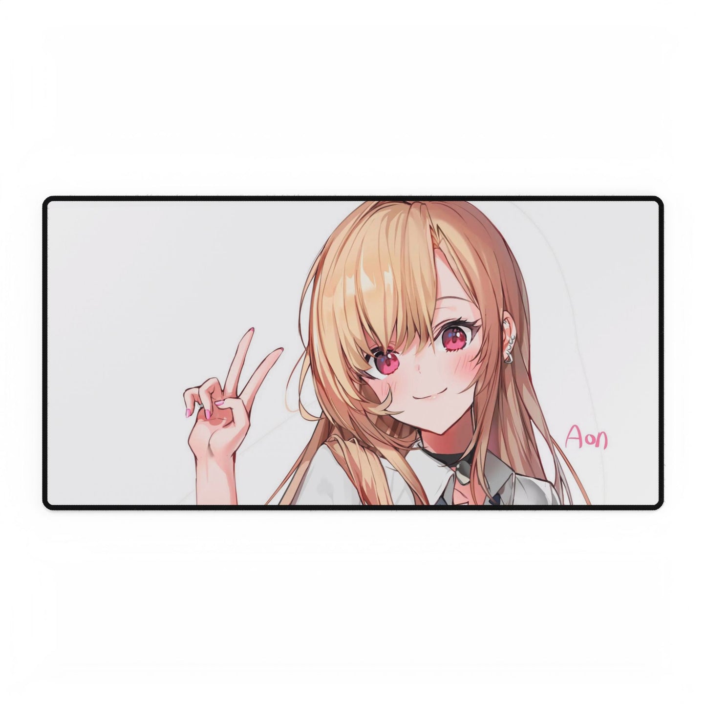 Marin Kitagawa doing the peace sign. Mouse Pad