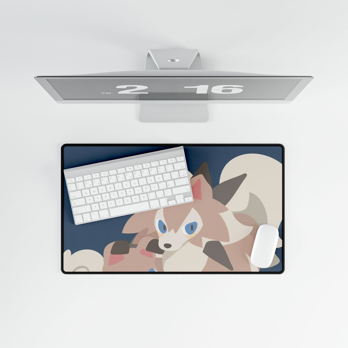 Rockruff and Lycanroc Mouse Pad