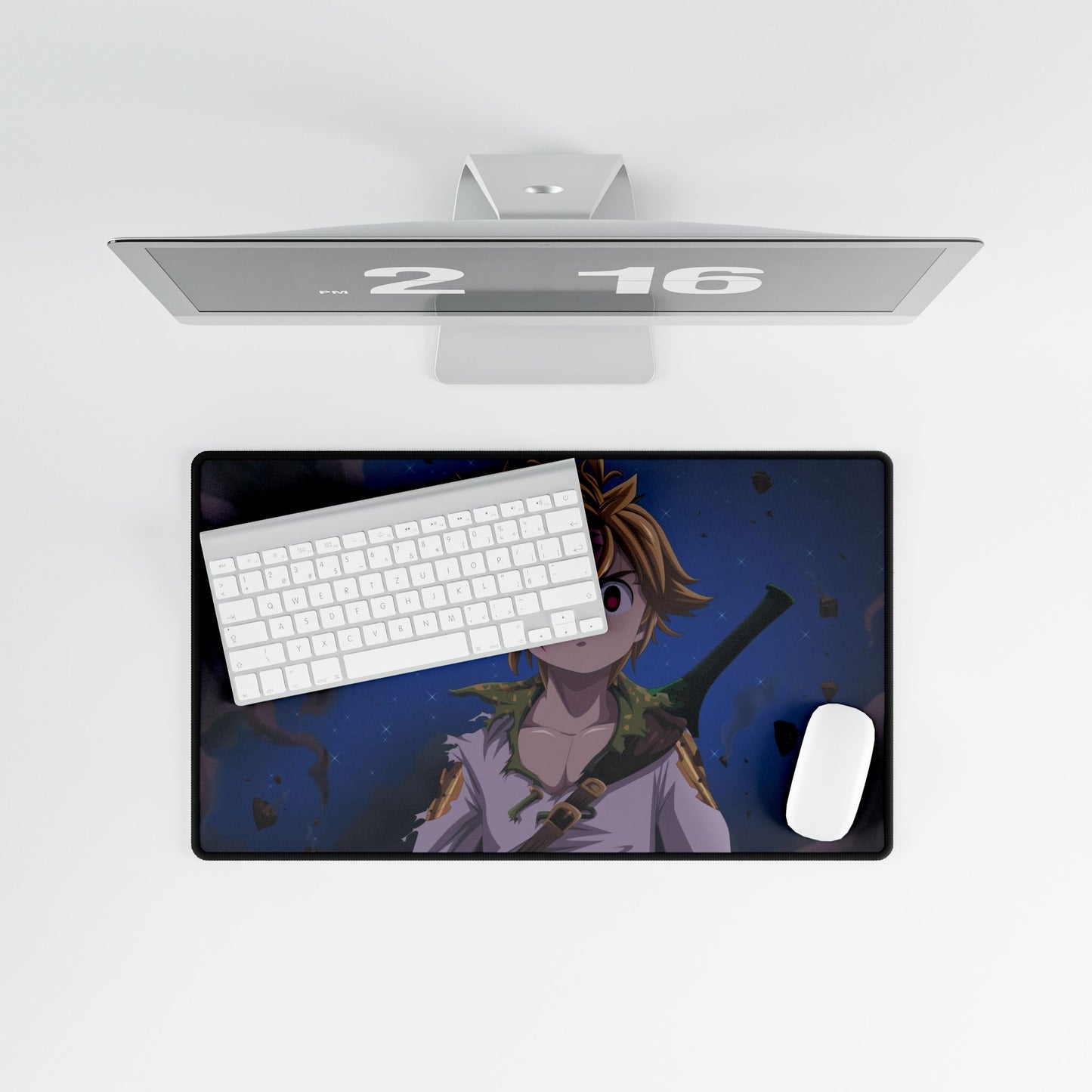 Meliodas Awake His Demon Blood Evil Power - Leader Of 10 Commandements - Mouse Pad
